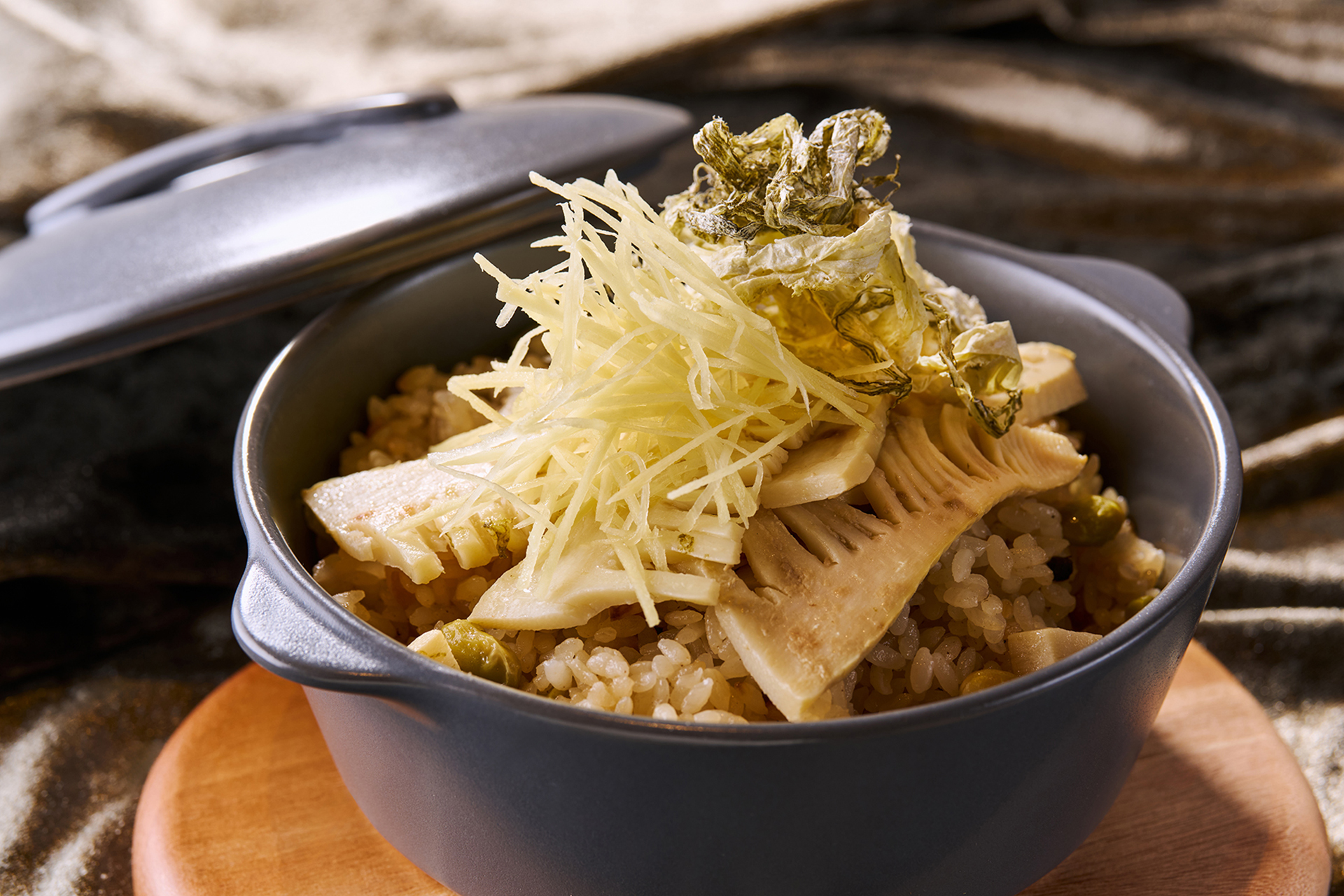 春野菜の昆布出汁ピラフ