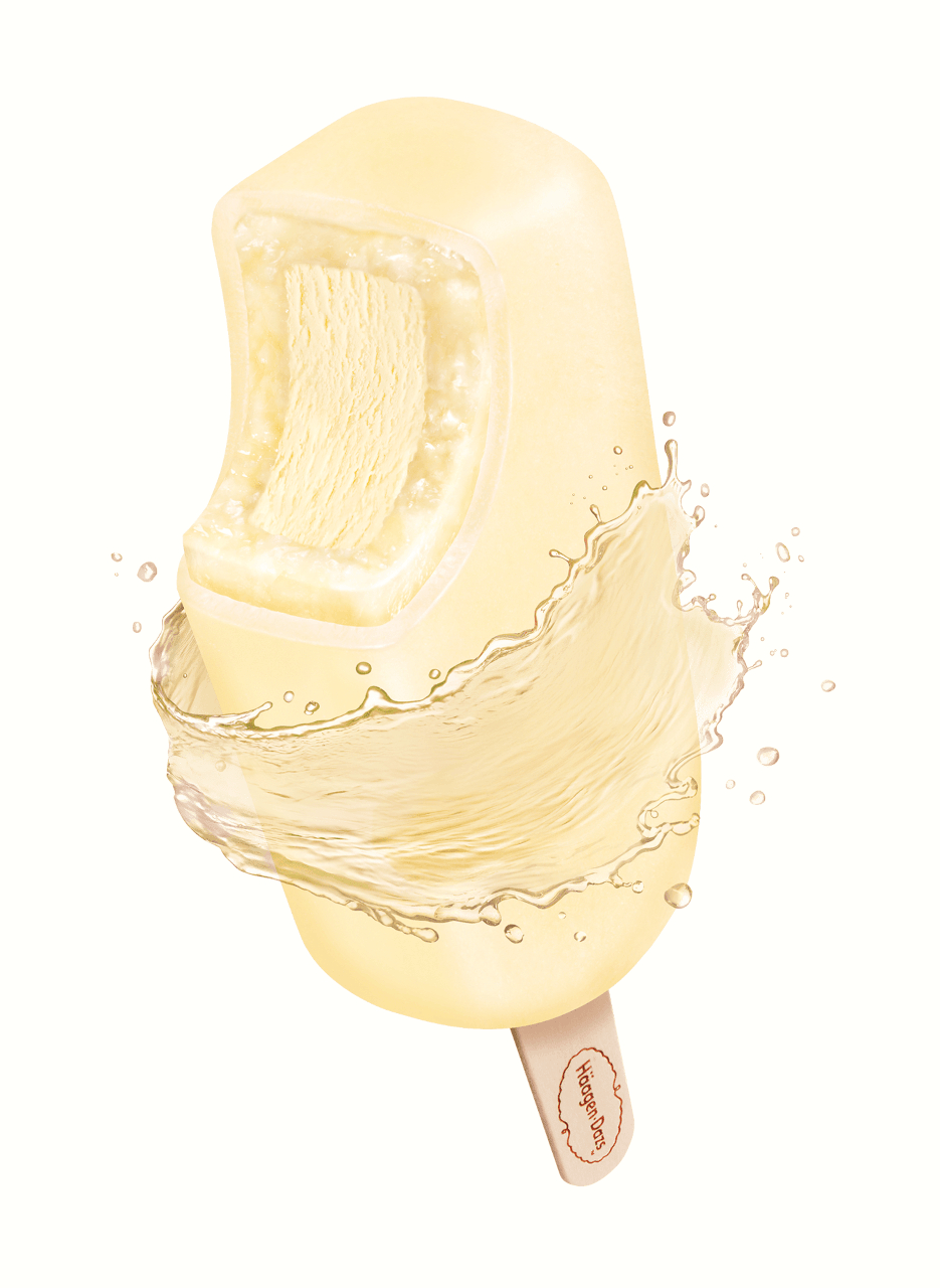 洋梨の2層コーティングでみずみずしい味わい