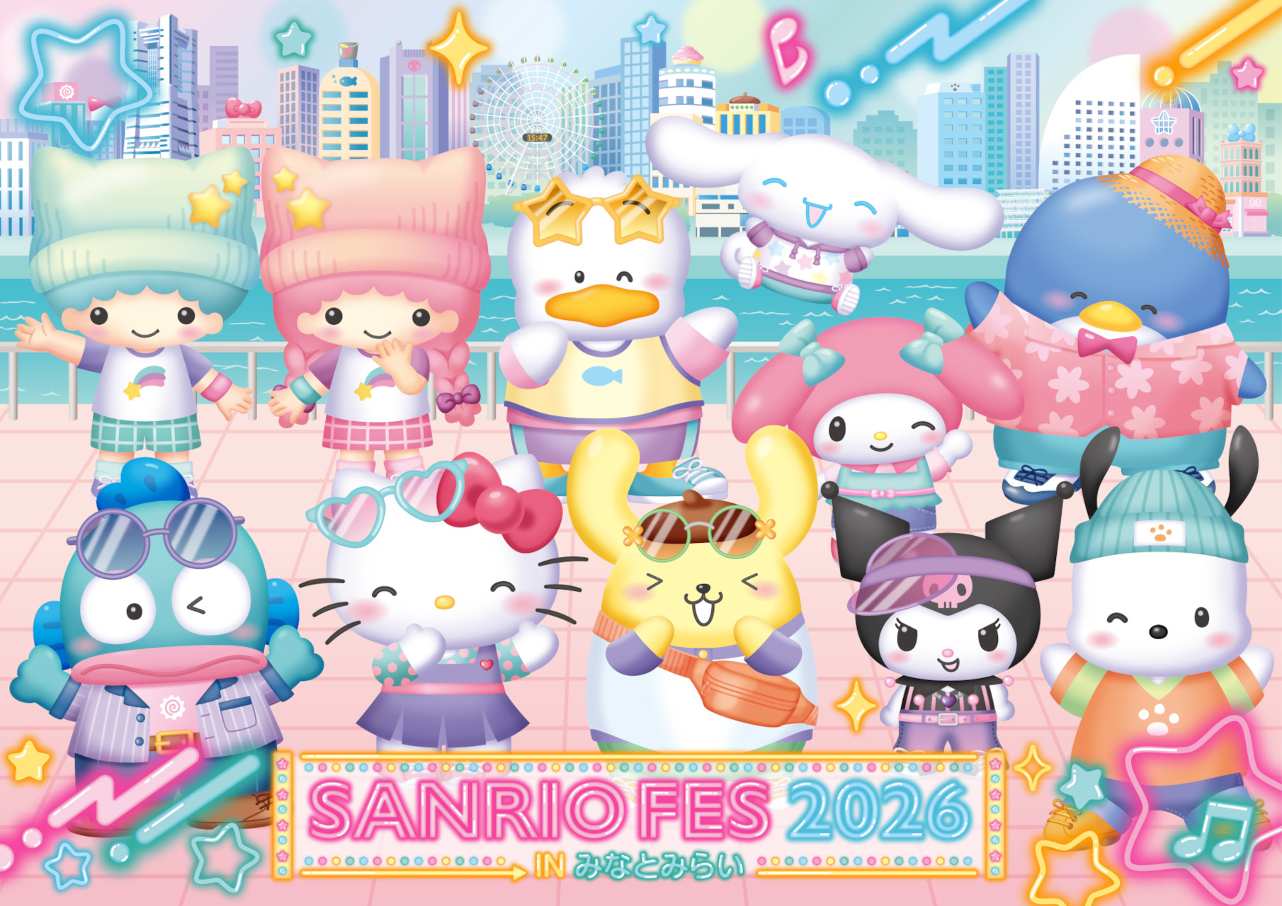 不二家×サンリオフェス2026 in みなとみらい