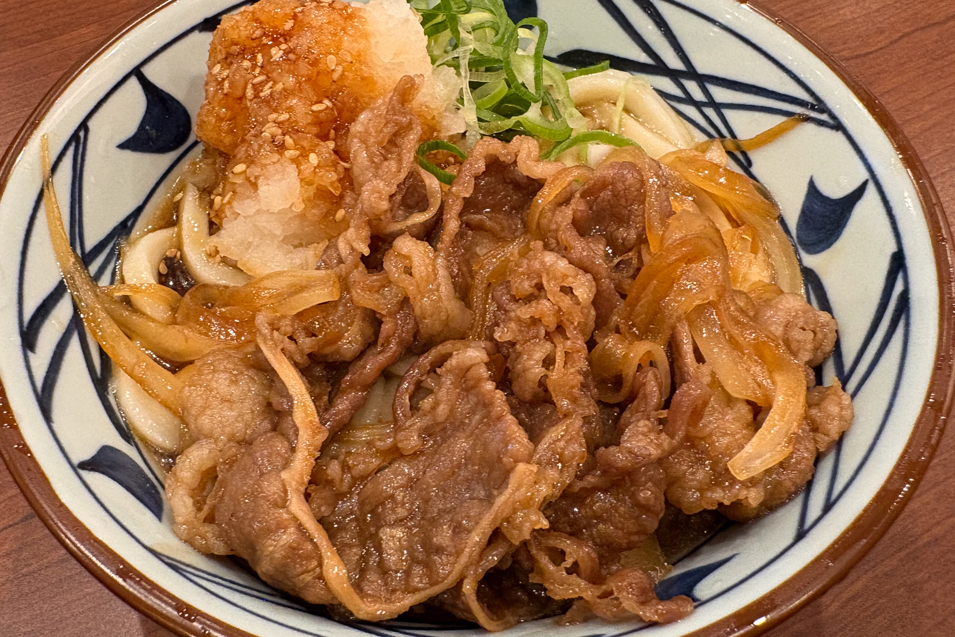 鬼おろし肉ぶっかけうどん