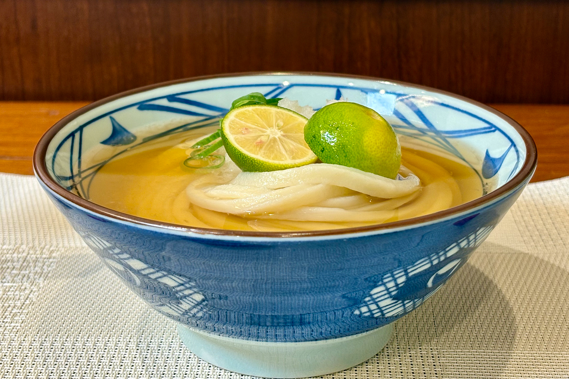 すだちおろし冷かけうどん