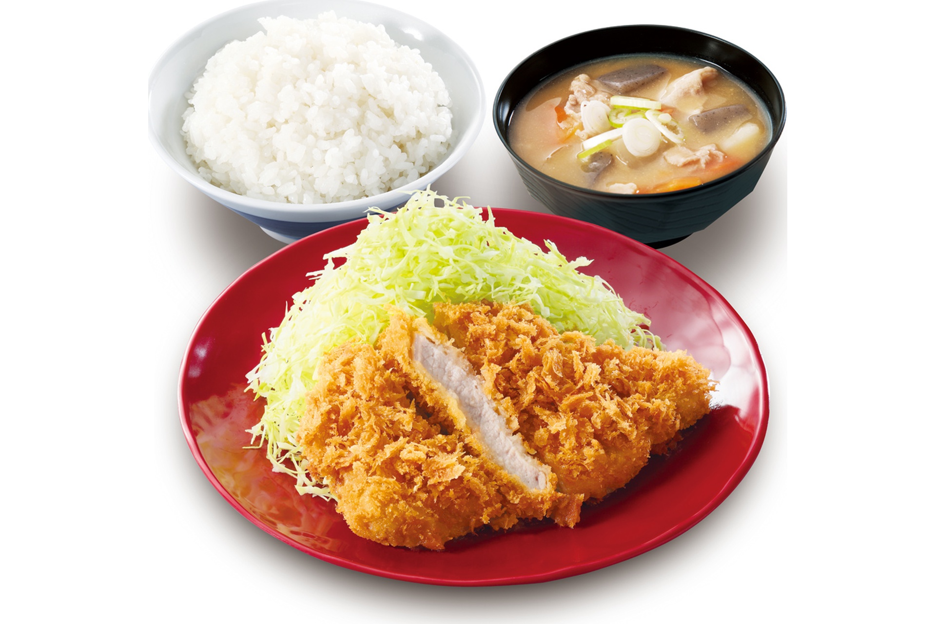 ロースカツ定食 120gロース