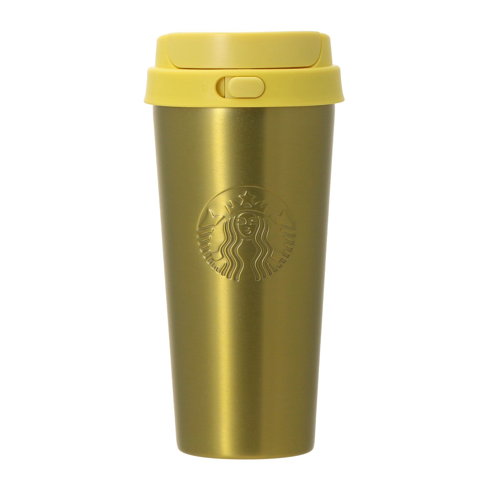 ステンレスTOGOボトルグリッターイエロー473mL