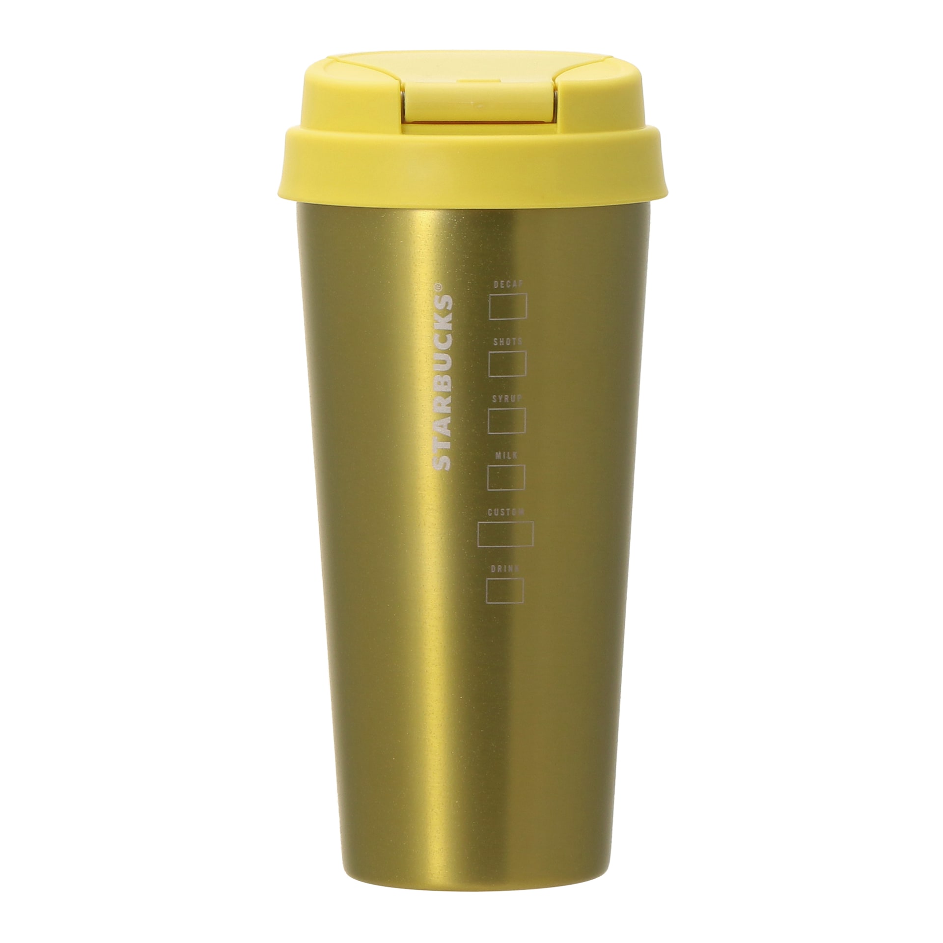 ステンレスTOGOボトルグリッターイエロー473mL