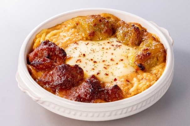ロゼクリーム焼きパスタ＆2種の韓国チキン