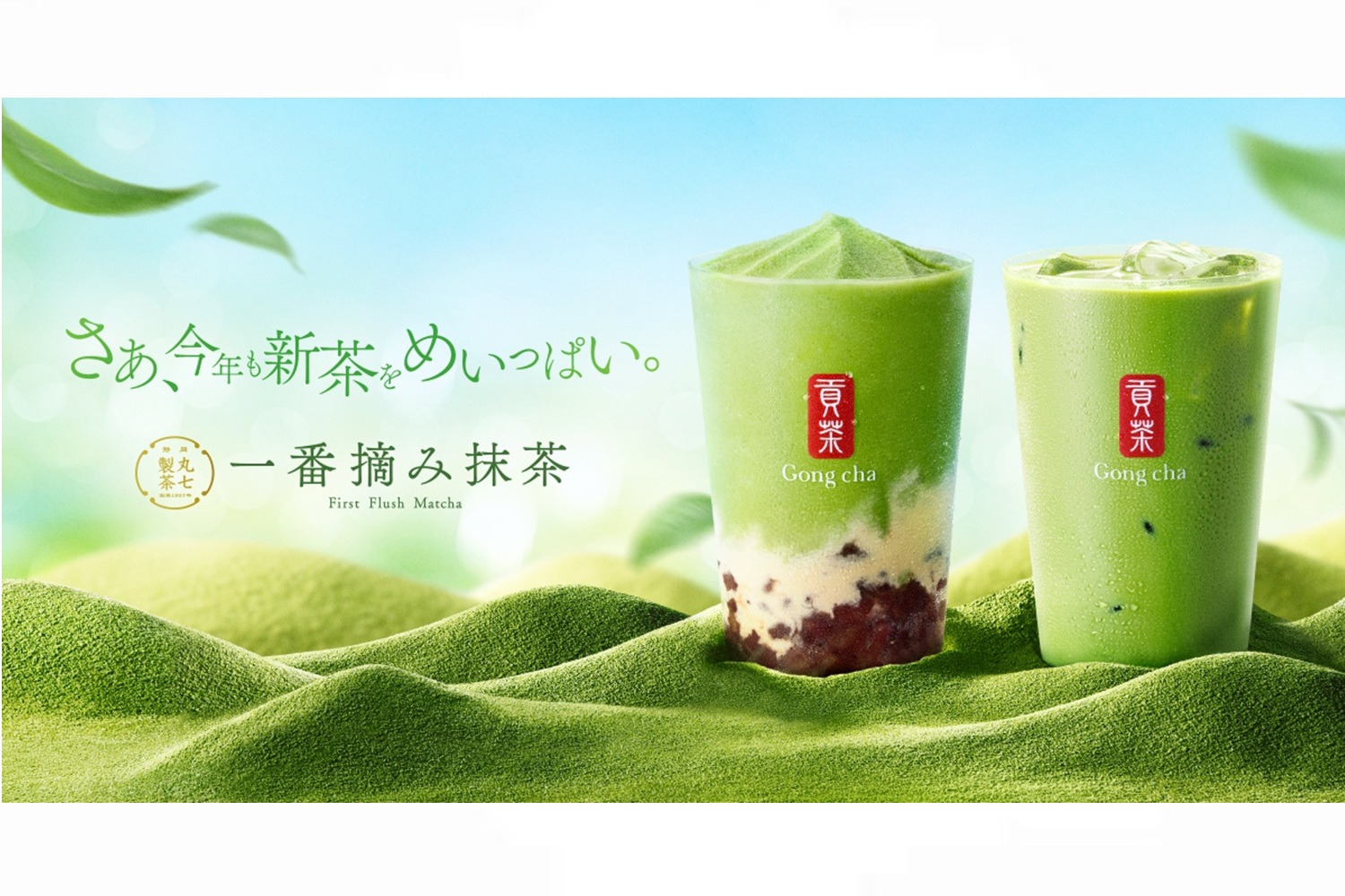 ゴンチャ「一番摘み抹茶」