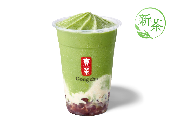 「一番摘み抹茶 あずき＆きなこ ジェラッティー」（730円）