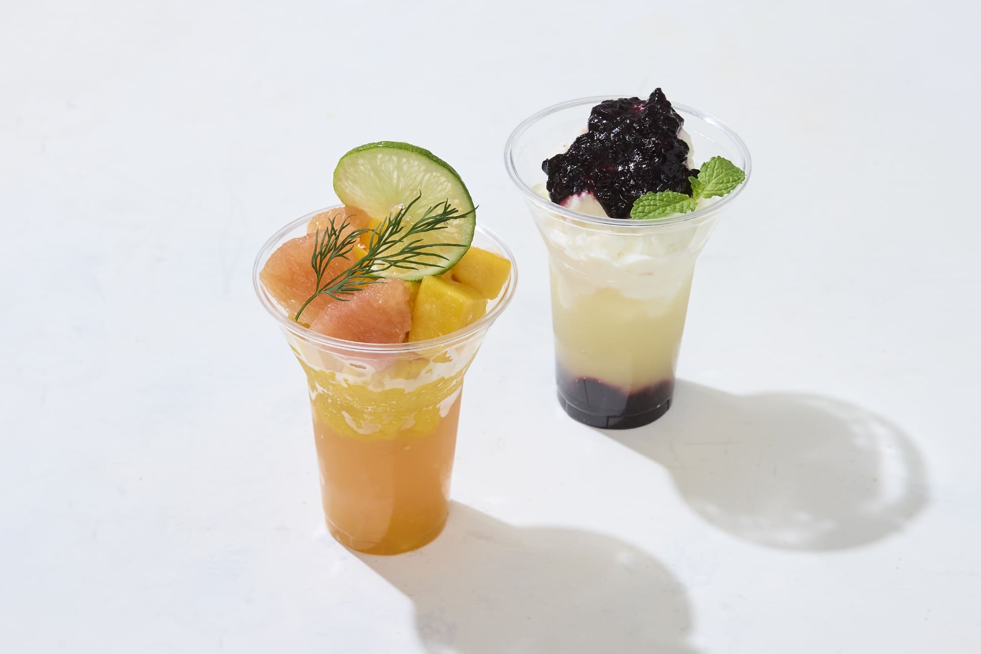 プリンチ「グラニータ トロピカーレ」「グラニータ クリームチーズ＆ヨーグルト」