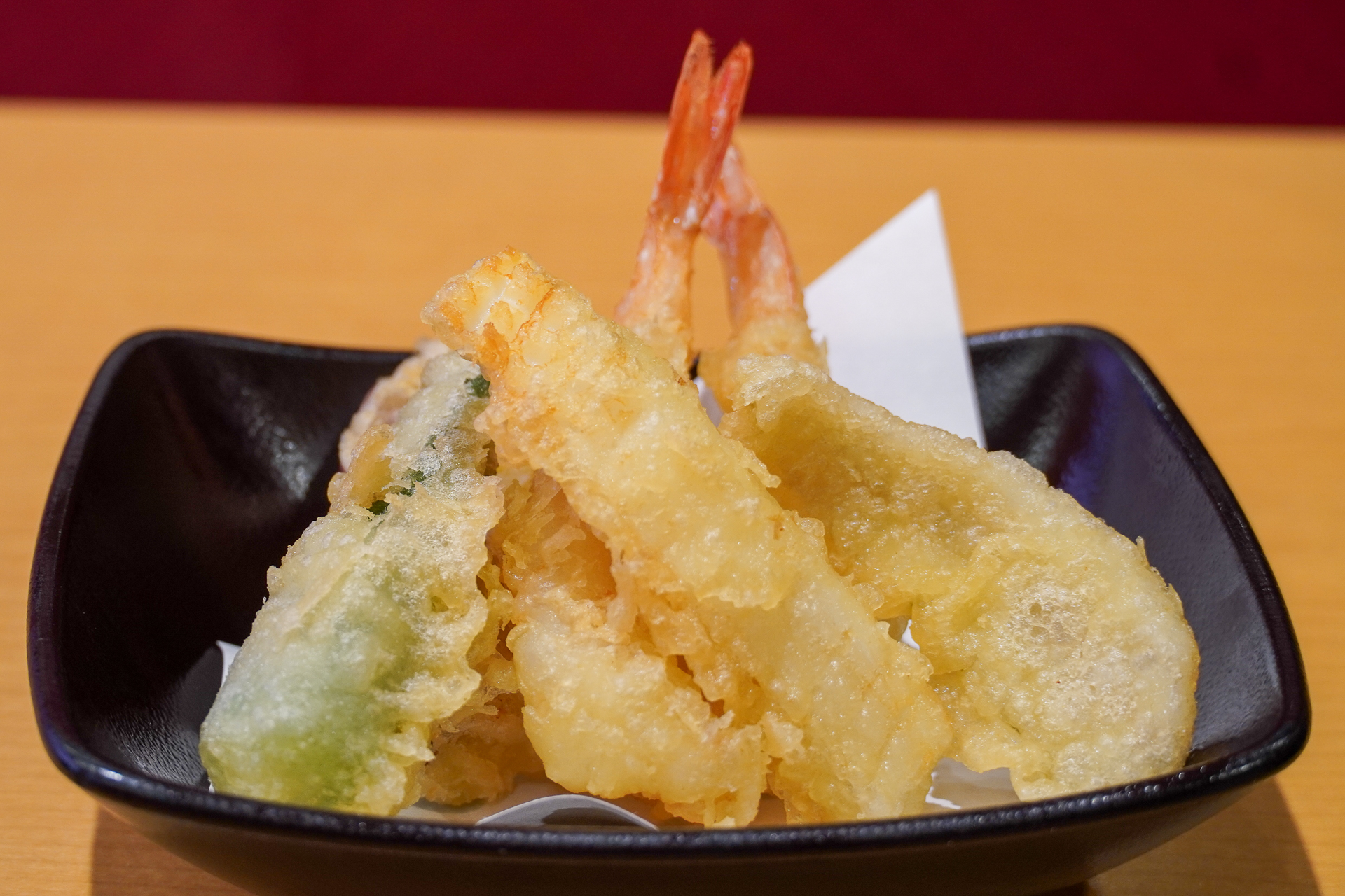 夏の山海の幸 天ぷら盛り（えび天）