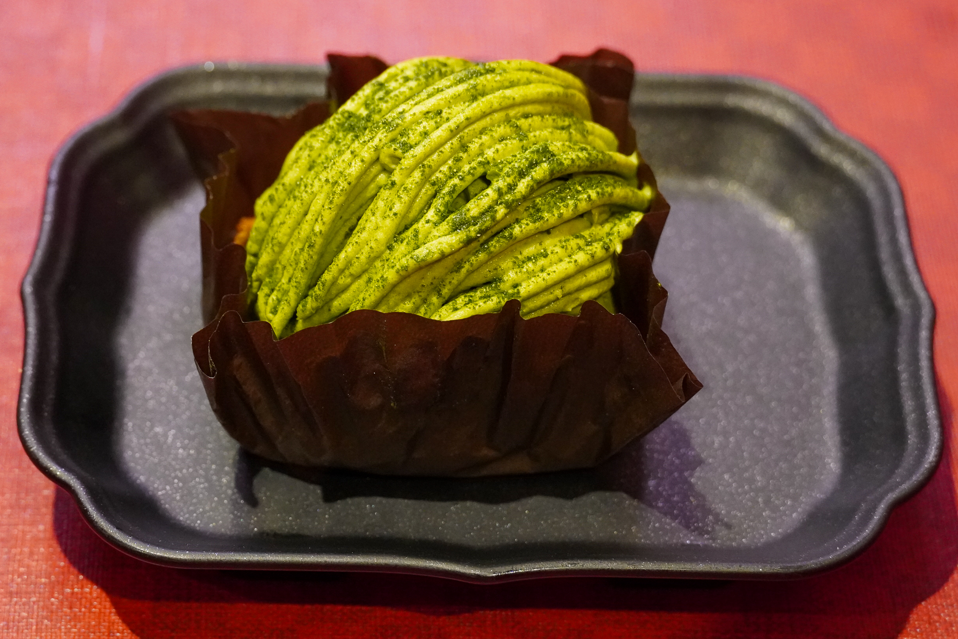 老舗茶舗のお抹茶モンブラン