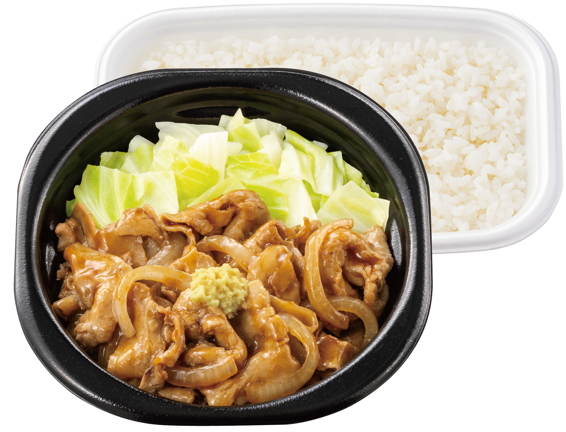 「国産生姜香る 倍盛しょうが焼き弁当（肉2倍）」（990円～）