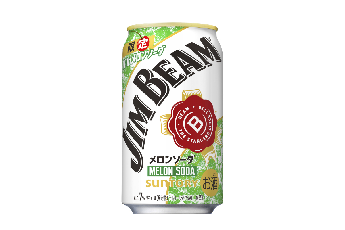 サントリー「ジムビーム〈メロンソーダ〉缶」