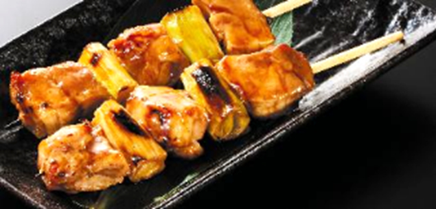 「国産鶏の焼鳥串」