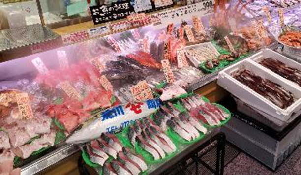 対面鮮魚コーナー