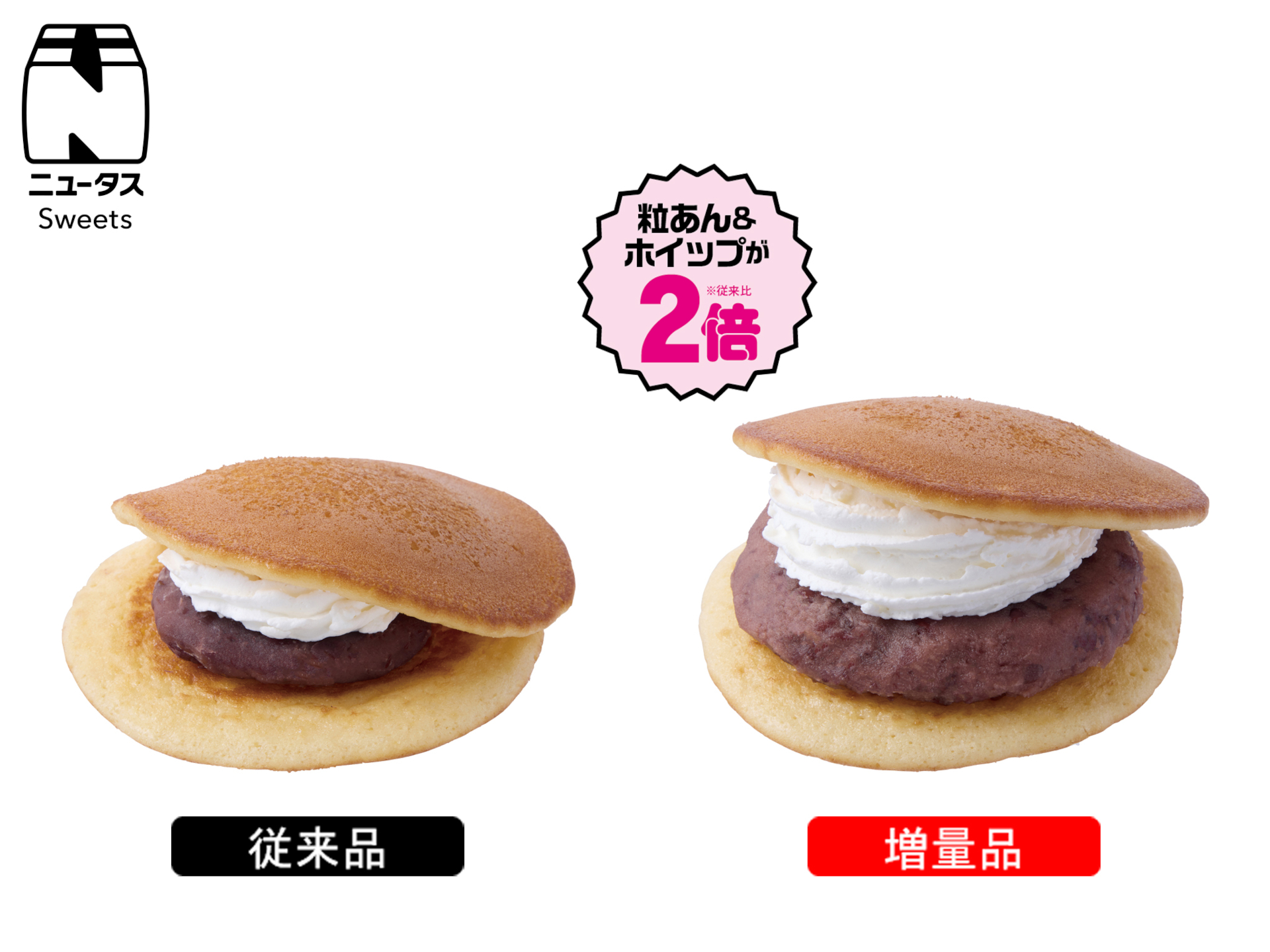 「もちっとどら焼き」（198円）