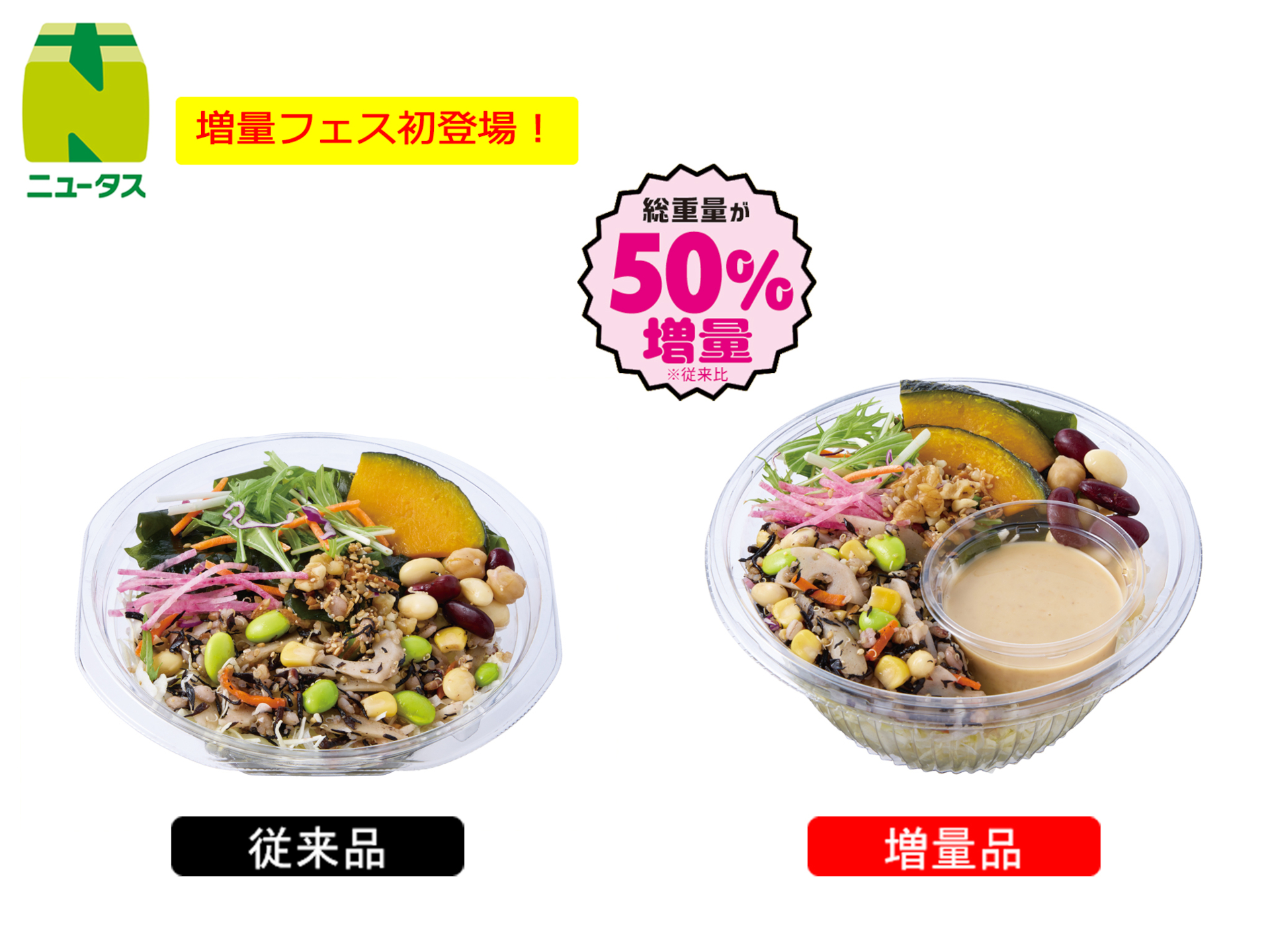 「食物繊維が摂れる28品目のサラダ」（345円）