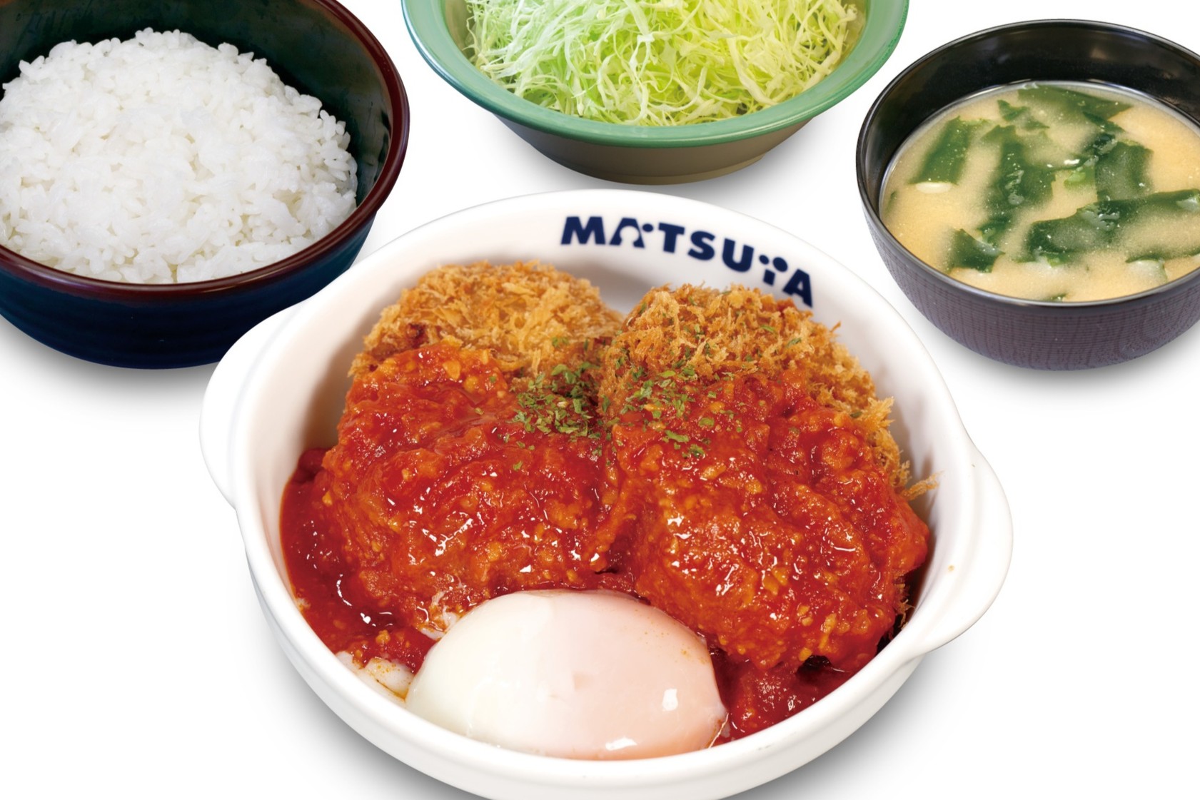 松のやの「うまトマメンチかつ」