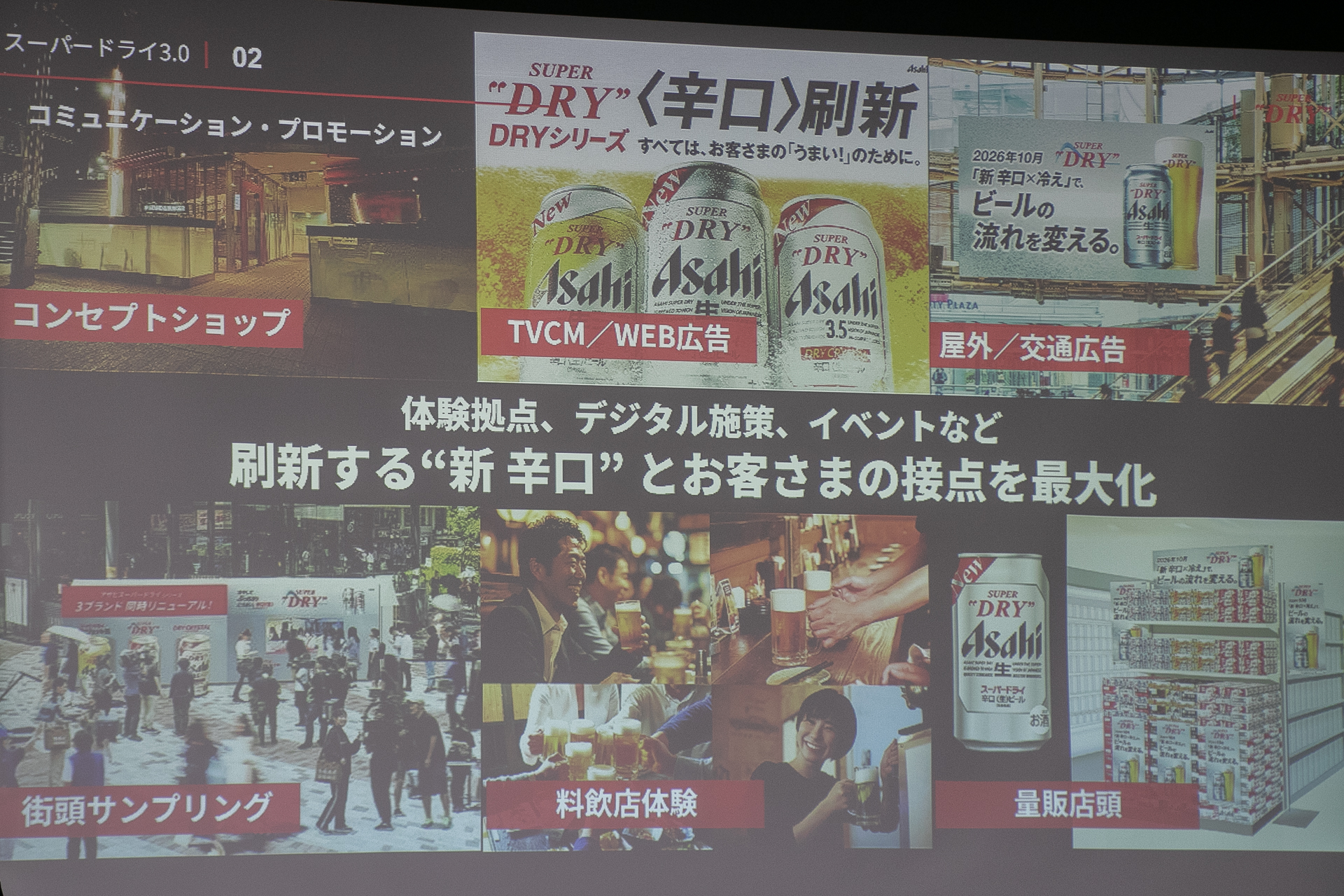 2025年から続けてきた「辛口×冷え」の活動をさらに加速し、10月の「スーパードライ3.0」へつなげていく