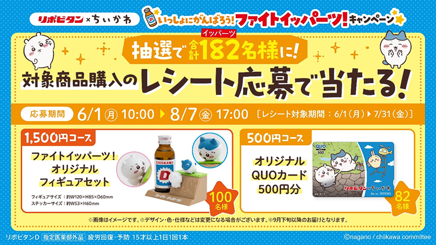 レシート応募で当たるキャンペーン