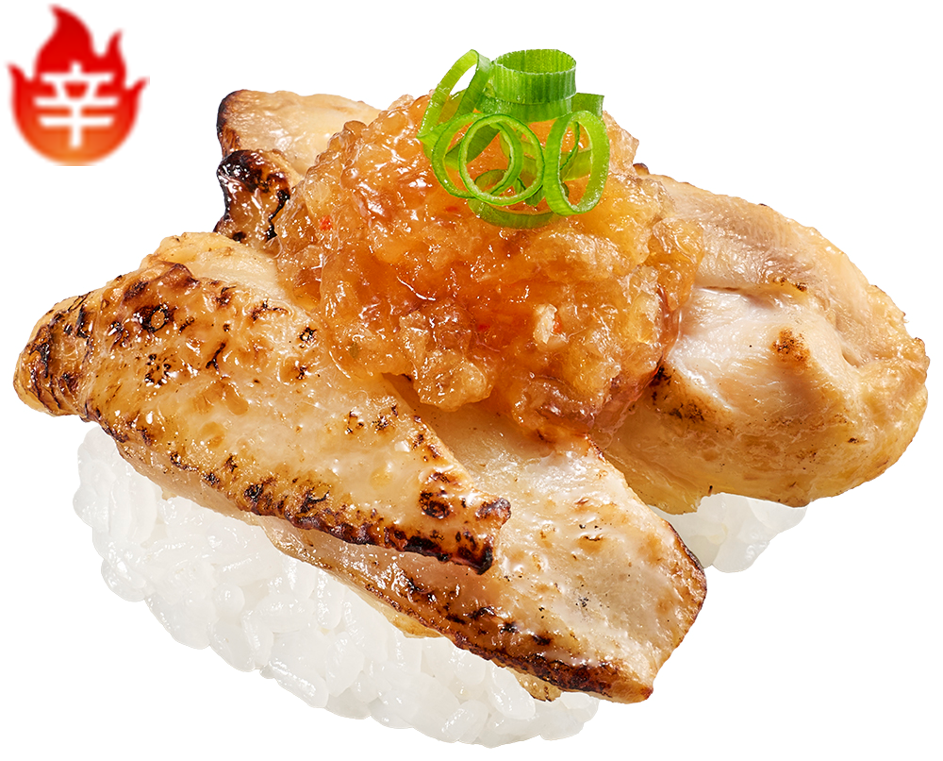 グリルチキン 七味おろしポン酢
