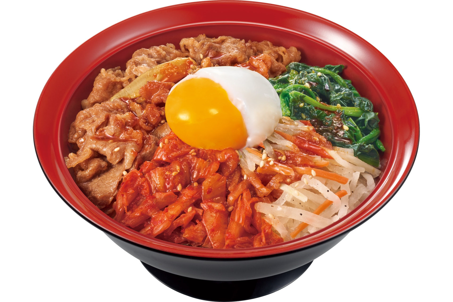 おんたまビビンバ牛丼