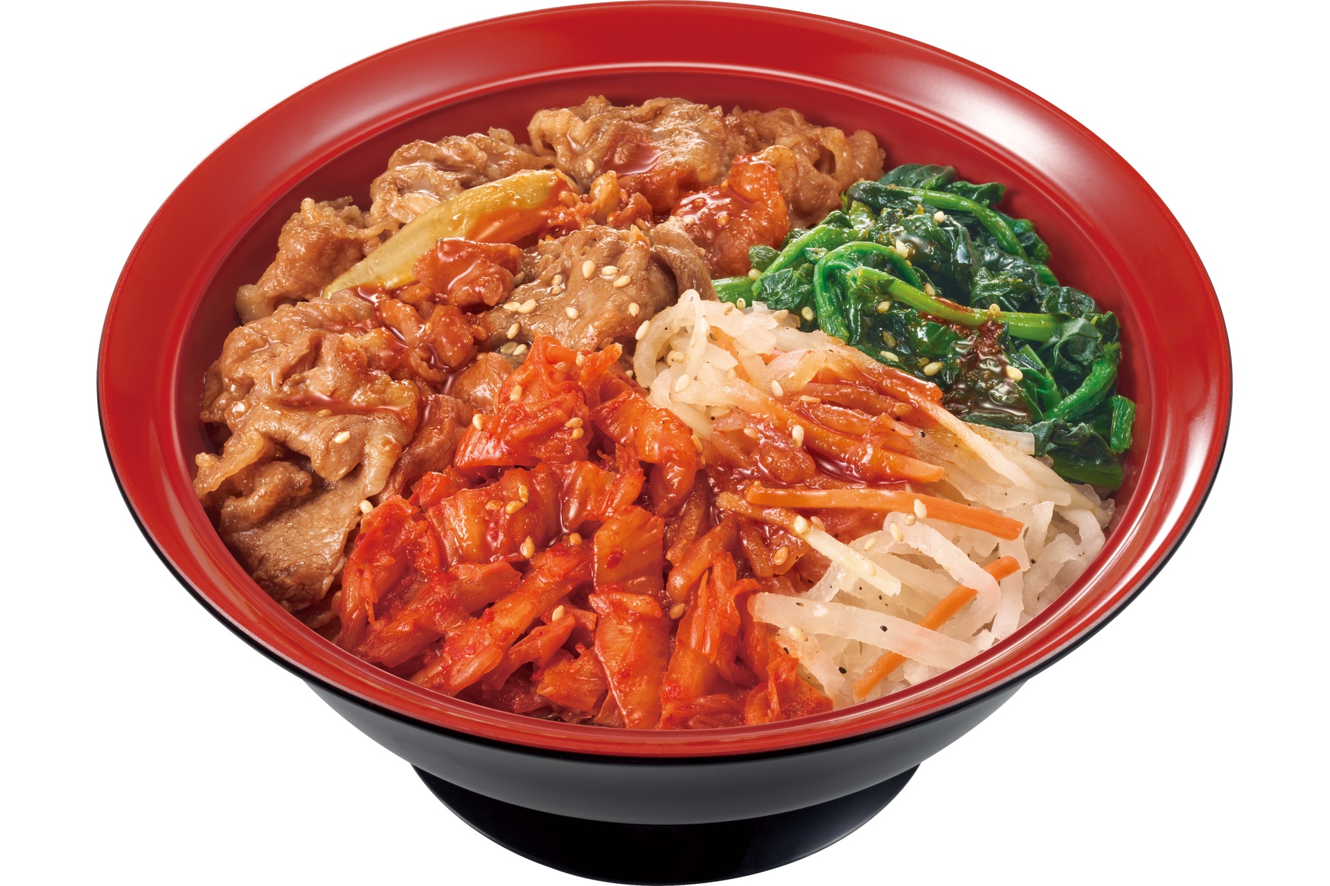 ビビンバ牛丼
