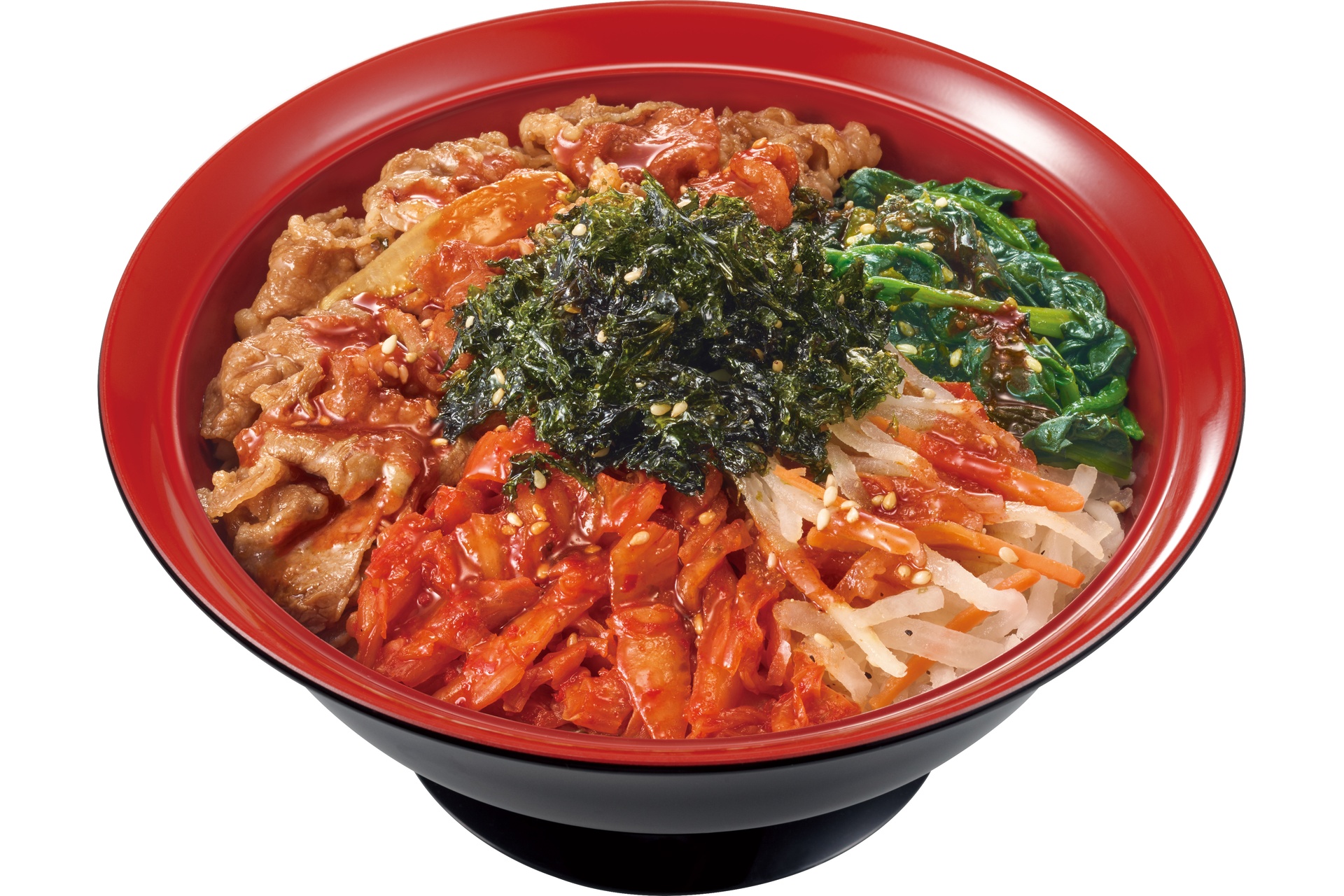 黒ビビンバ牛丼