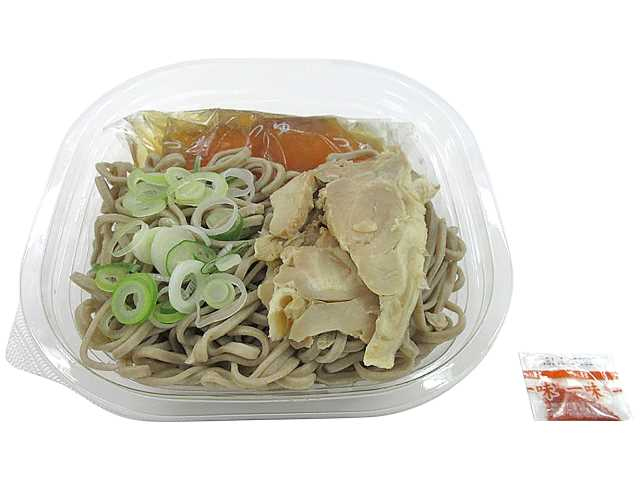 「若鶏の冷たい肉そば」（530円・税別）