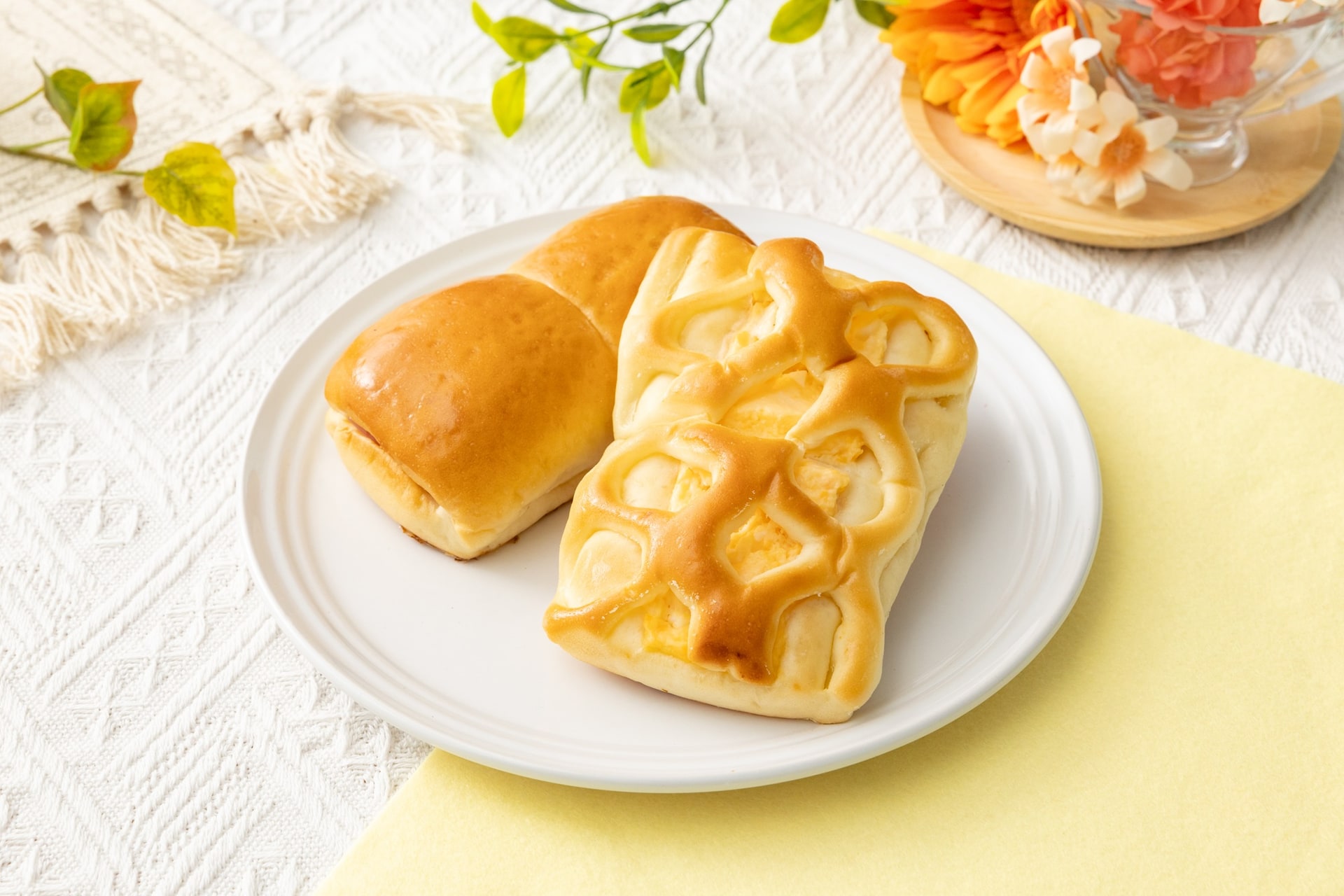 「セブンプレミアム ハムマヨネーズ＆たまごパン 2個入」（178円・税別）