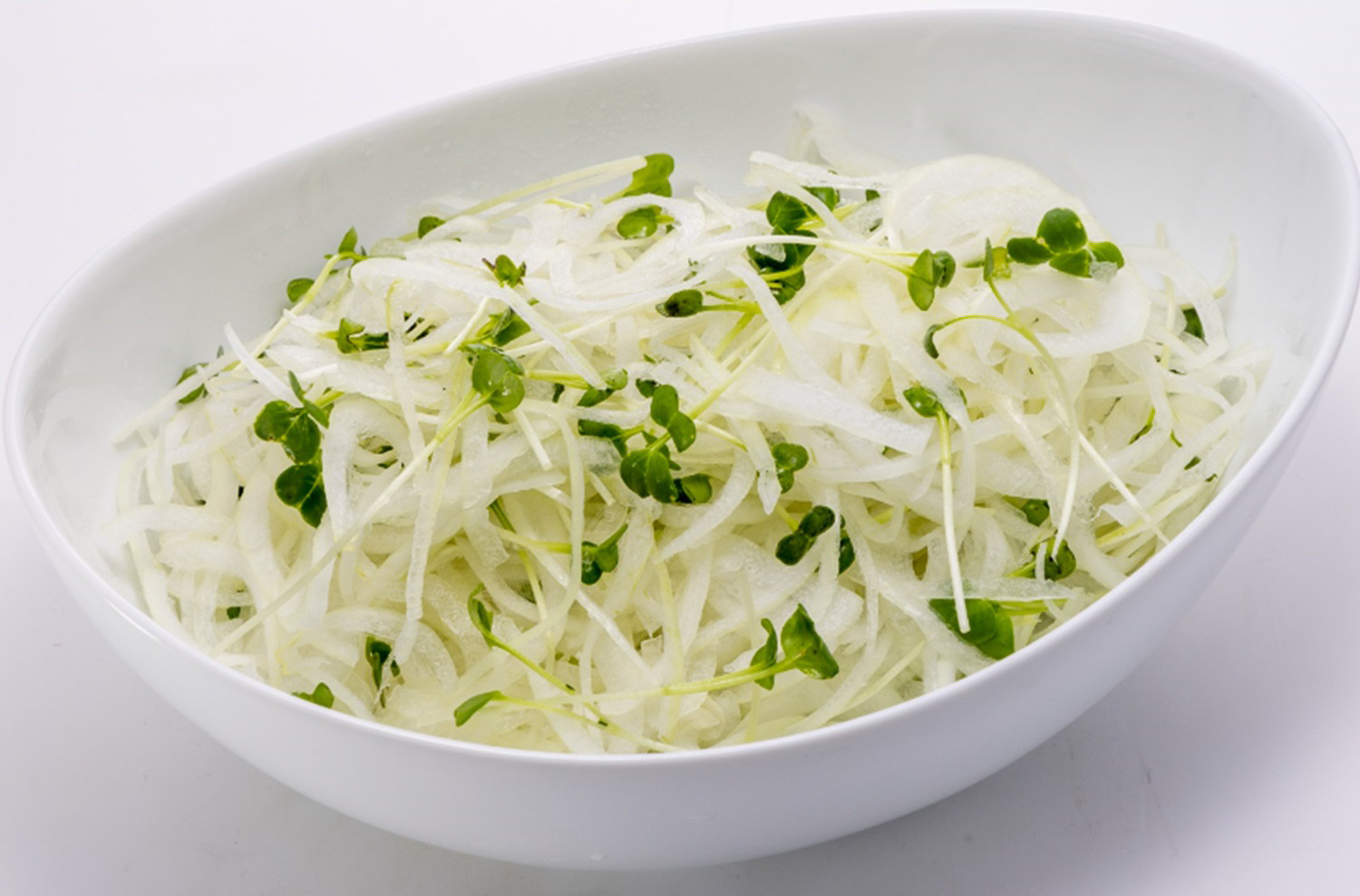オニオンスライスとかいわれ大根