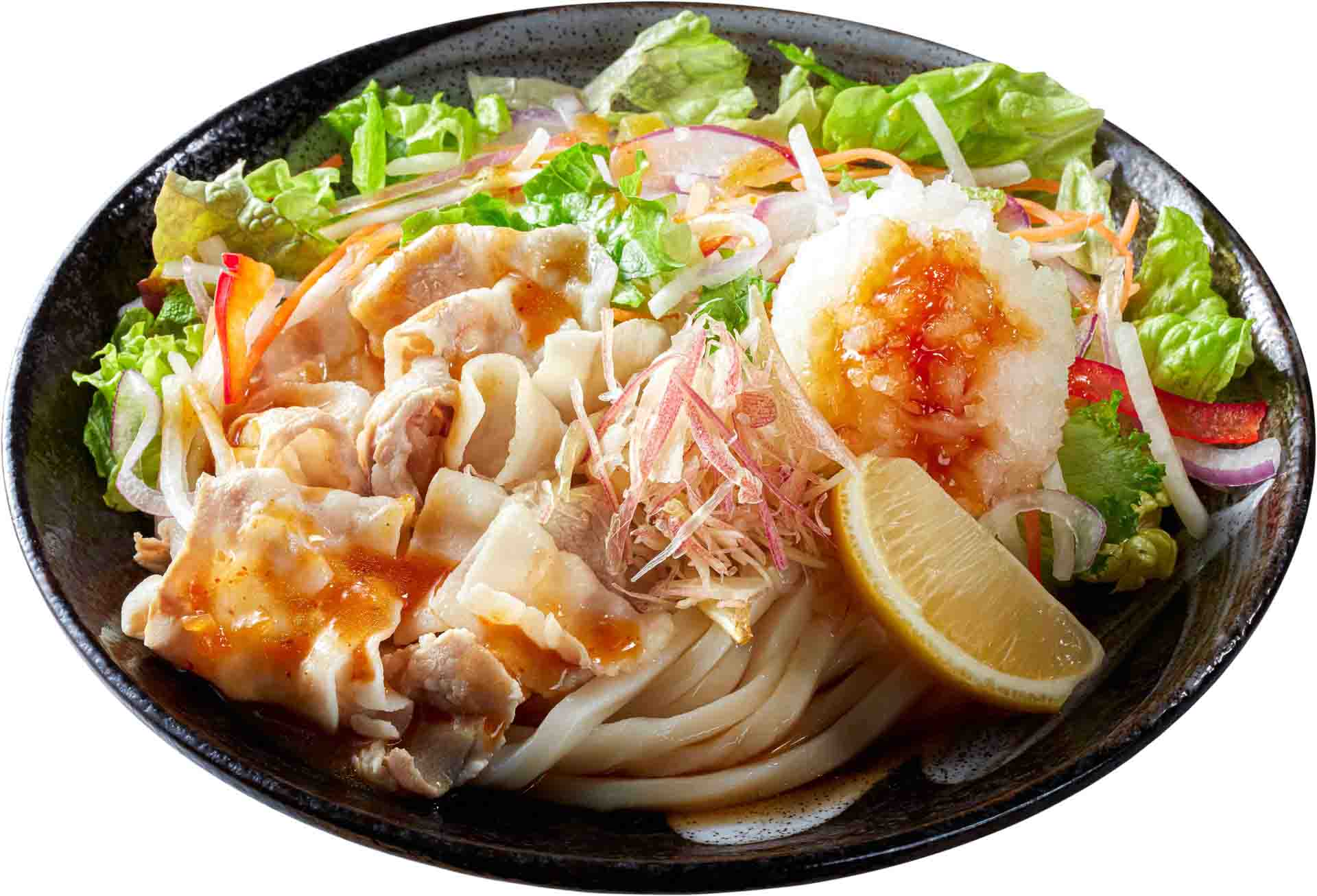 豚しゃぶサラダうどん