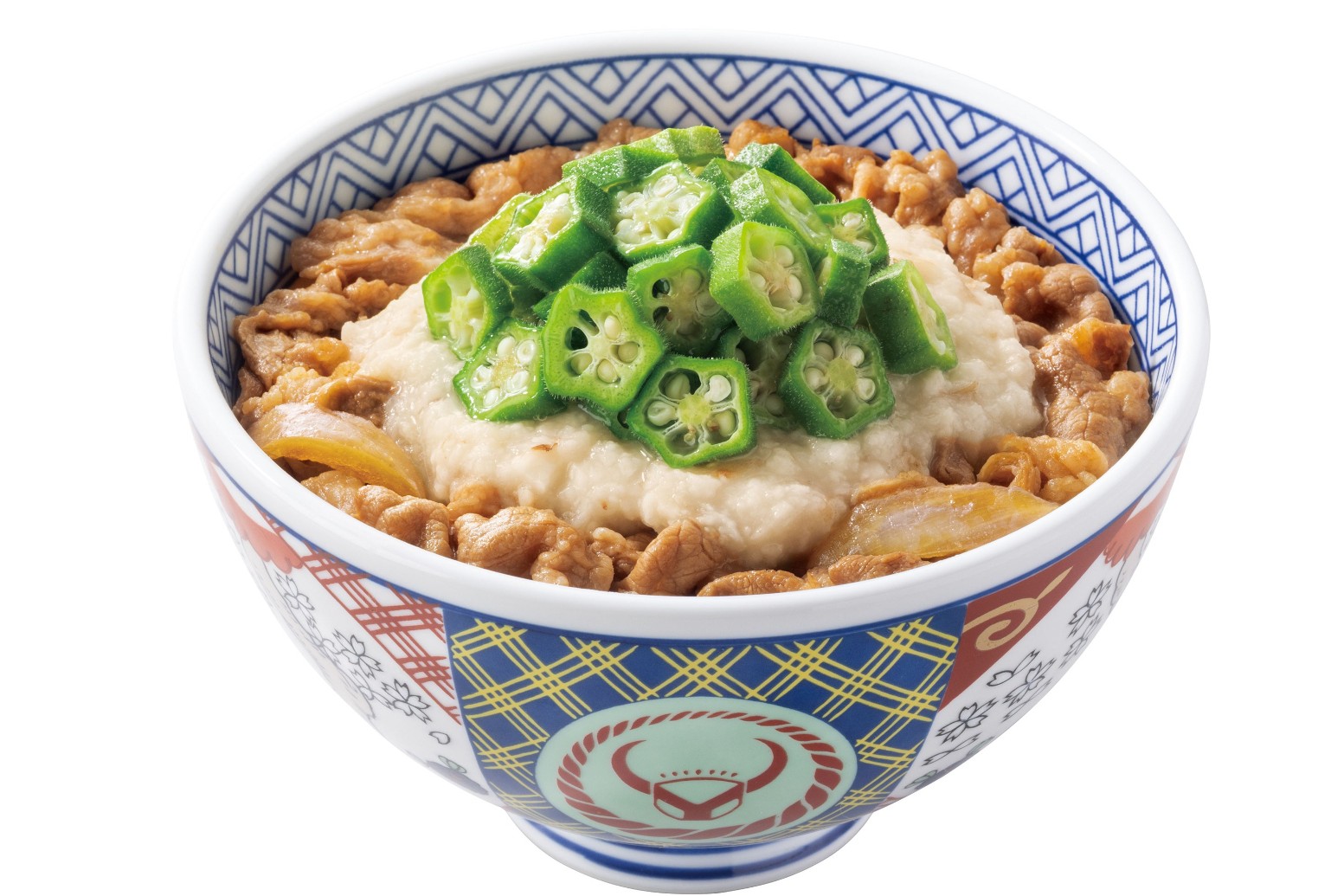 とろろおくら牛丼
