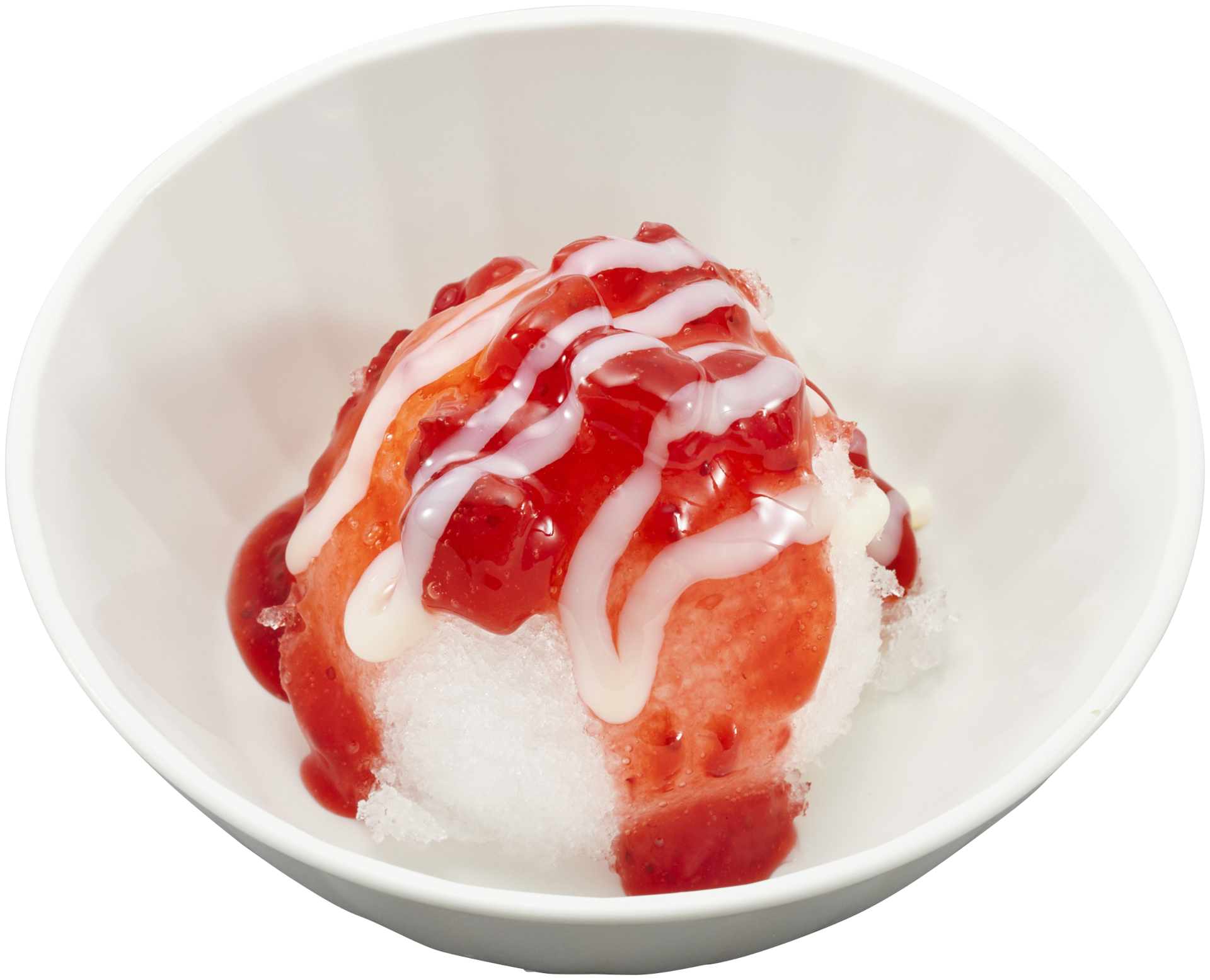 「ちょこっと いちごかき氷」（160円）
