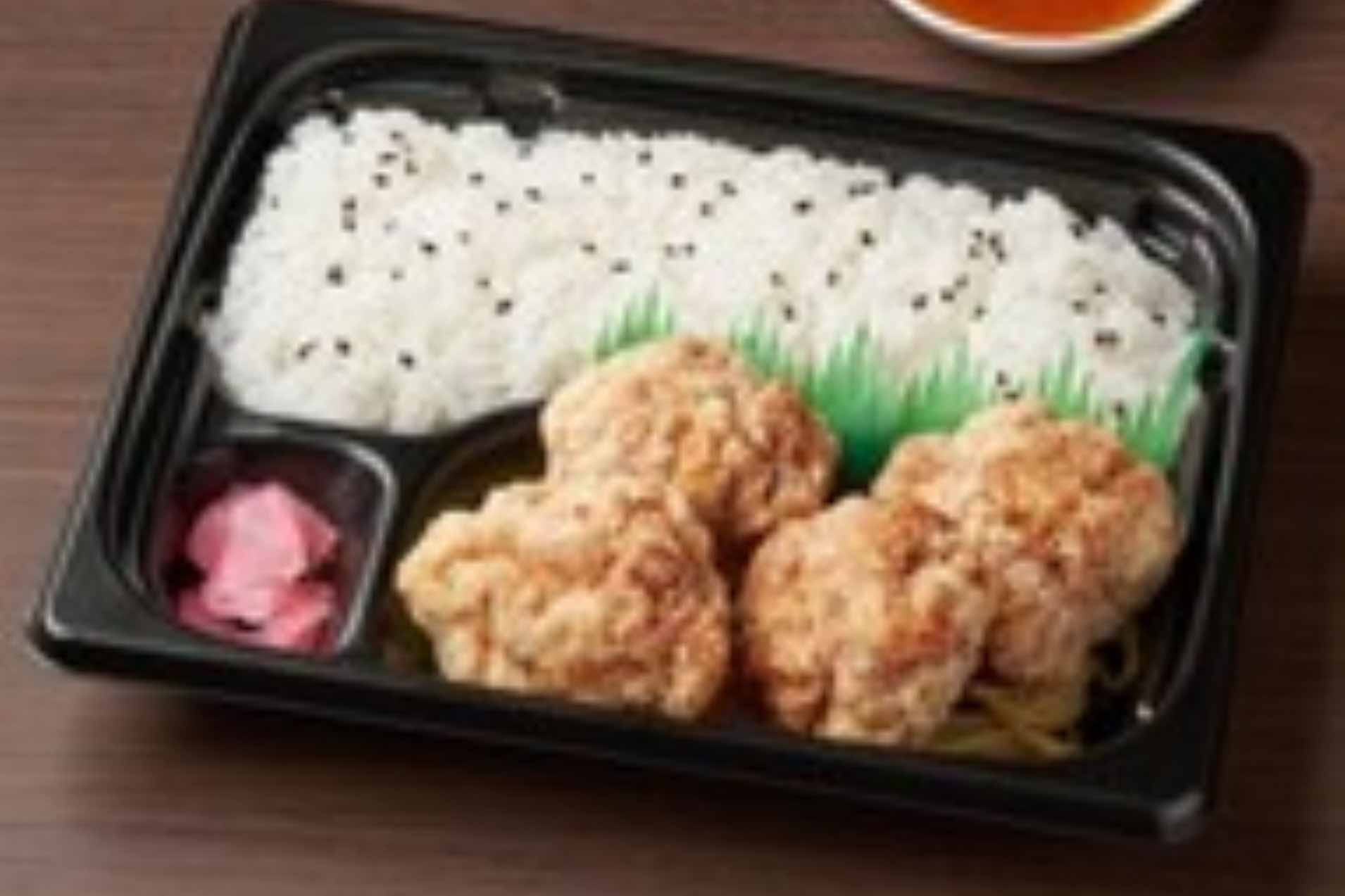特製ゆずおろしポン酢で食べる！おろしタツタ弁当