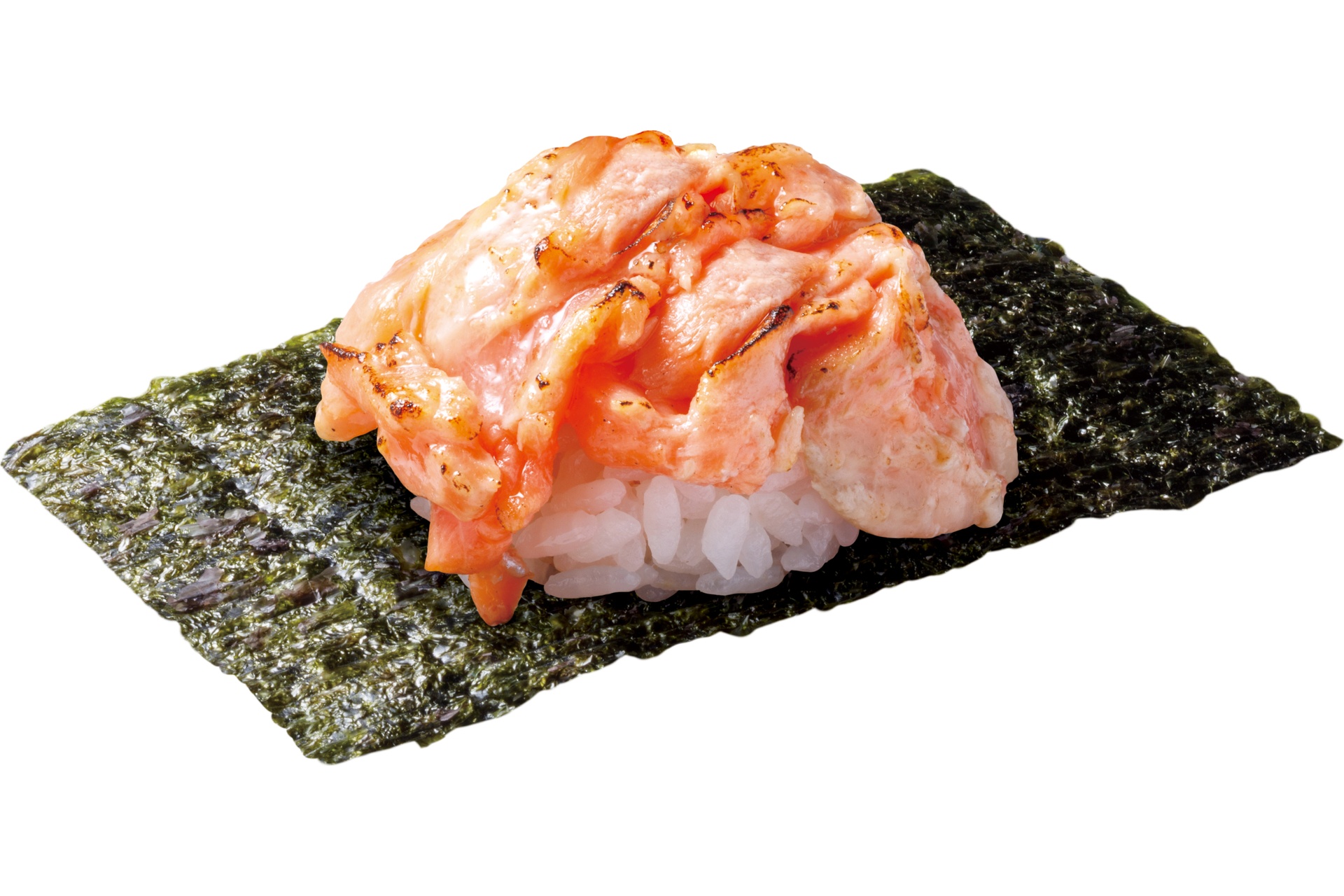 山盛り 炙りとろサーモンつつみ