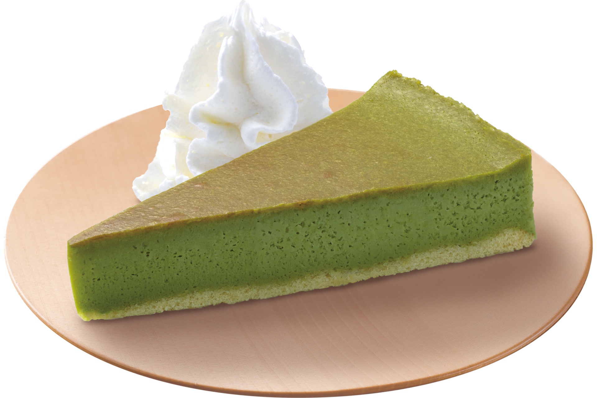 濃厚抹茶のベイクドチーズケーキ