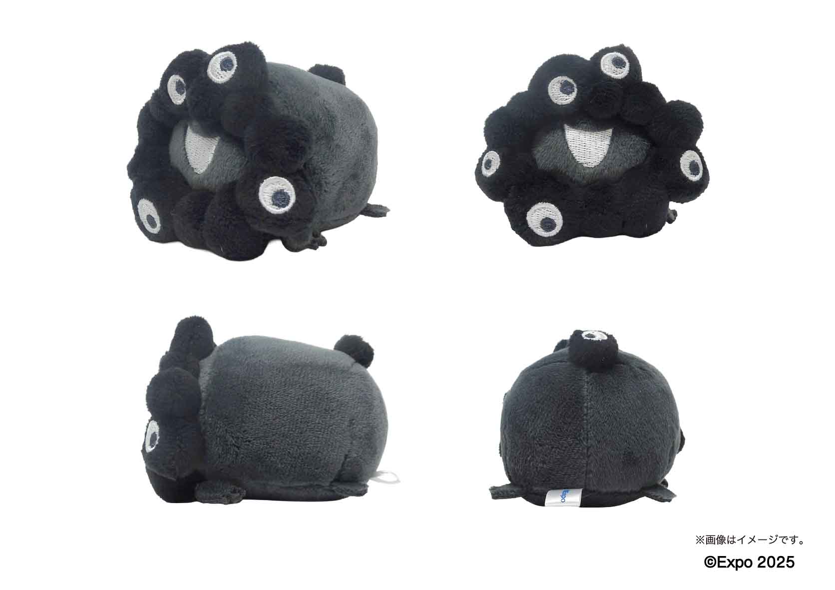 黒ミャクミャク ロールお手玉マスコット