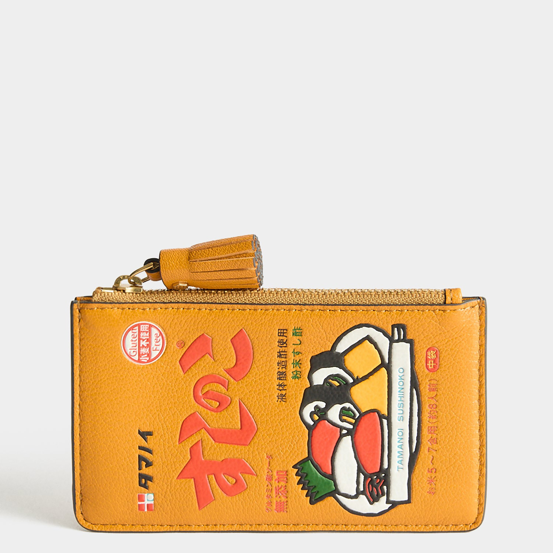 「すしのこ」ジップ・カードケース