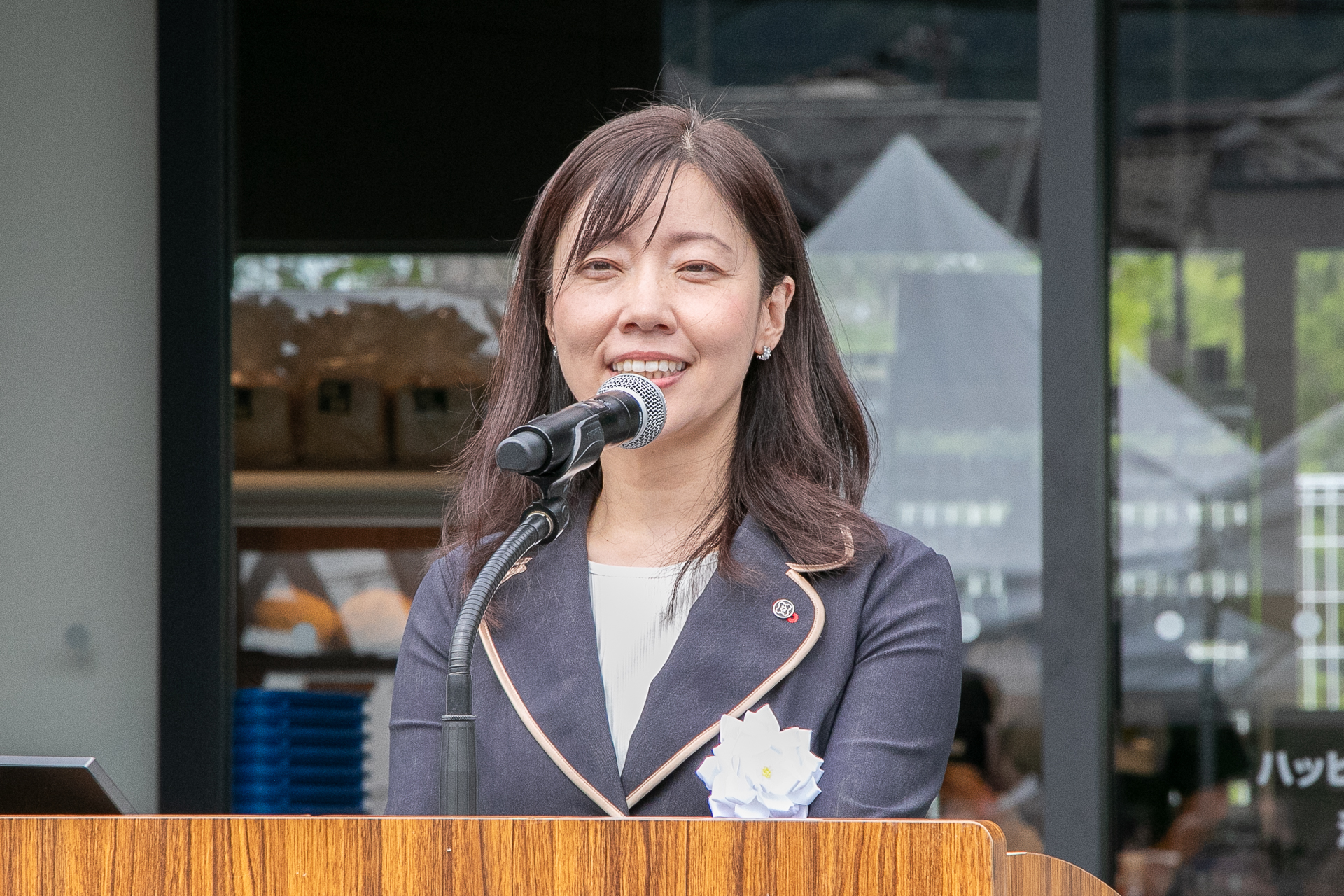 池田市長 瀧澤智子氏