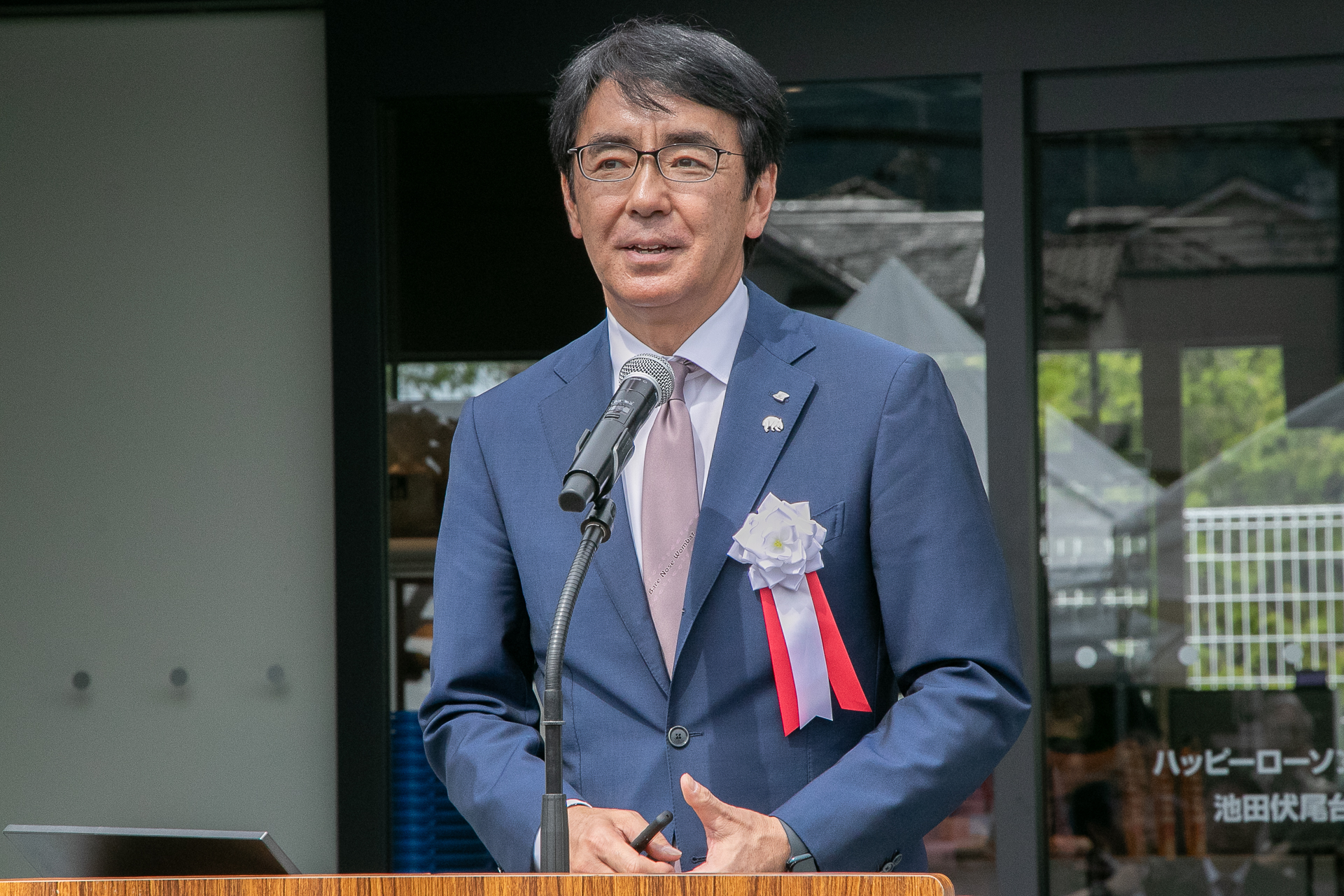 株式会社ローソン 代表取締役社長 竹増貞信氏