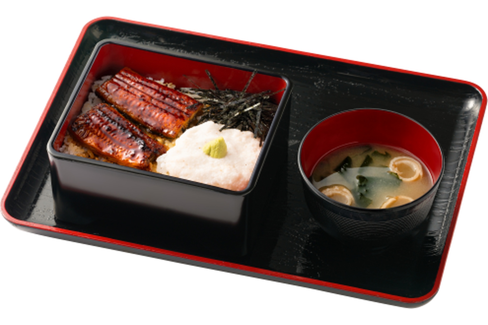 うなとろ重（みそ汁付き）1373円