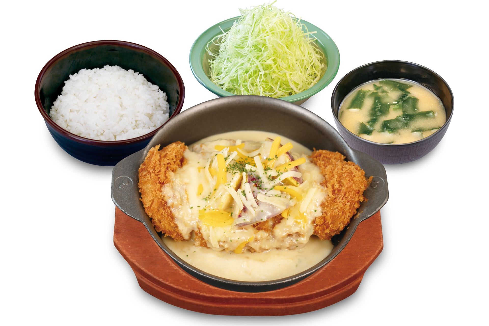 松のやの「シュクメルリロースかつ定食」
