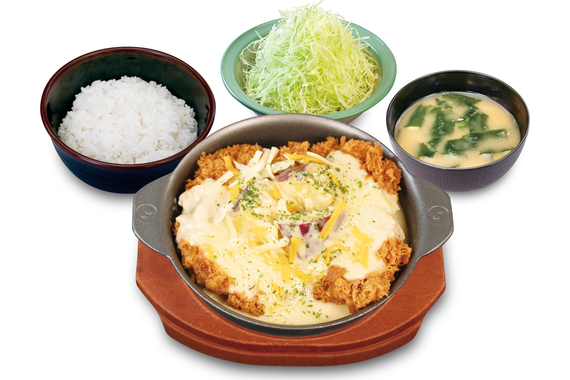 シュクメルリジャンボチキンかつ定食