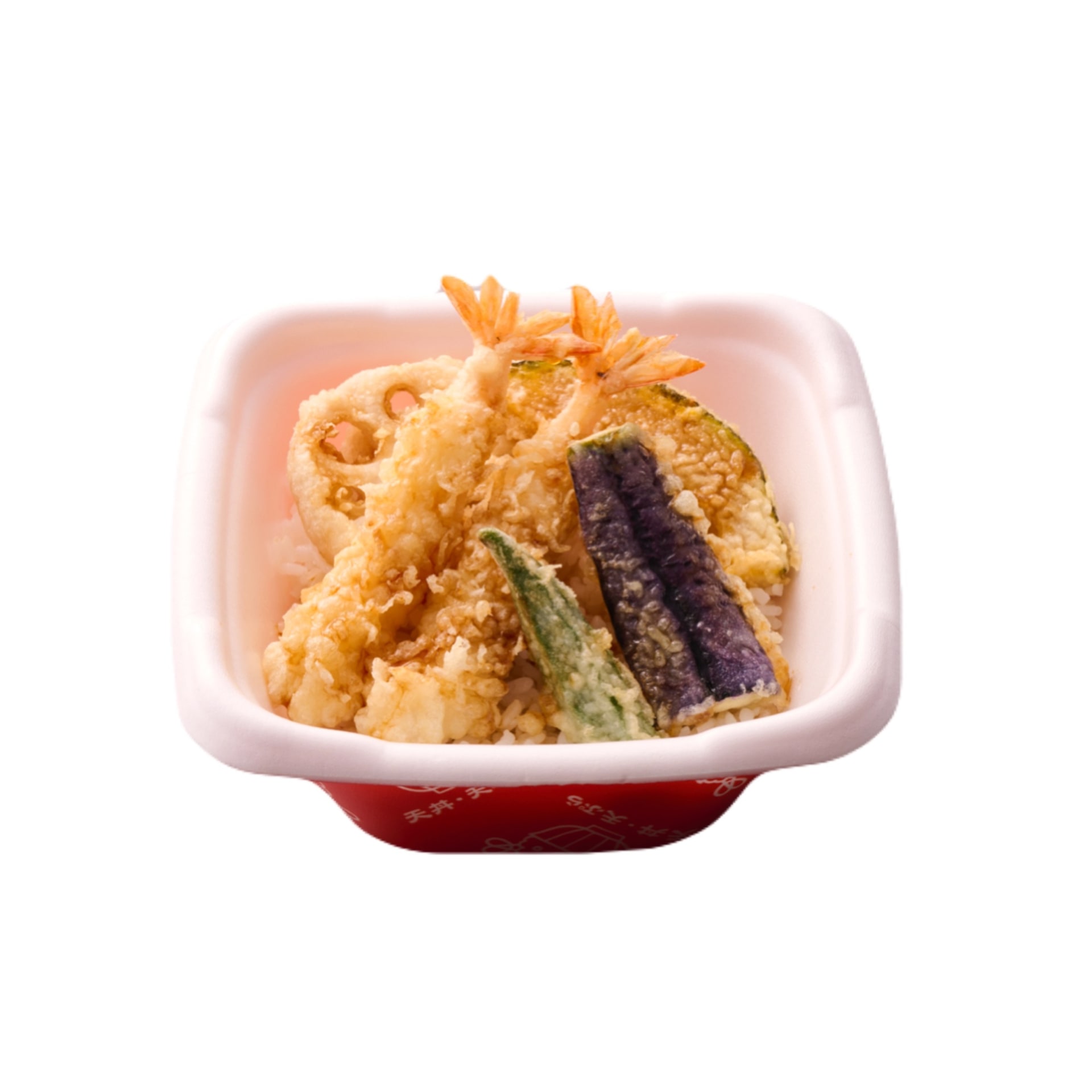 海老天丼（テイクアウトの場合、590円→540円）