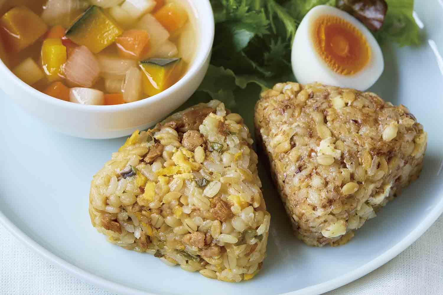 無印良品「たんぱく質」「食物繊維」がとれるおにぎり4種