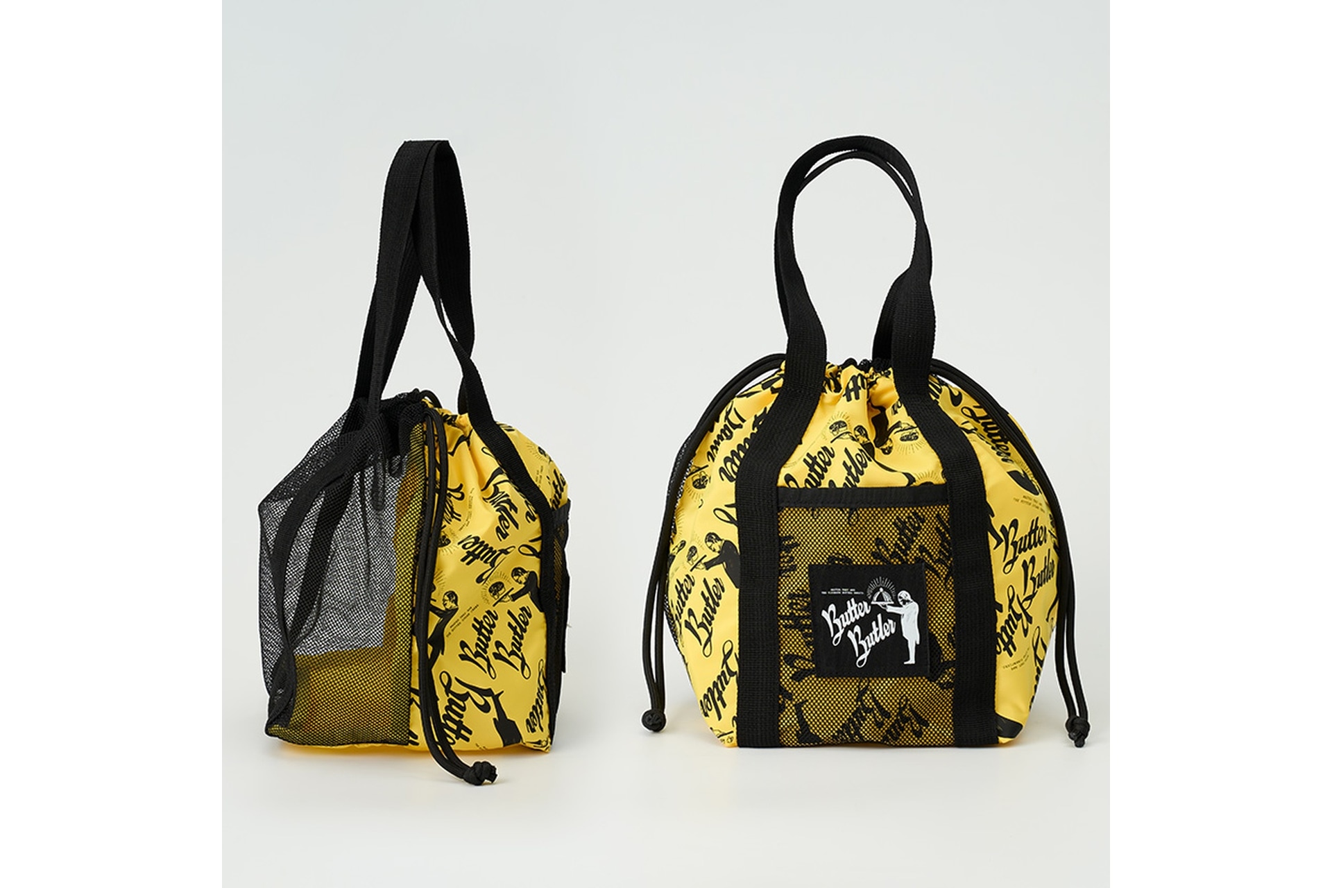 オリジナルメッシュ巾着トートバッグ