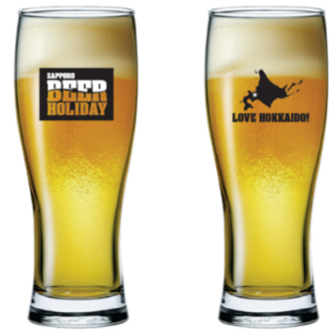 本イベントでは「オリジナルビアグラス」（200円）で生ビールを提供する。飲用後は記念に持ち帰れる