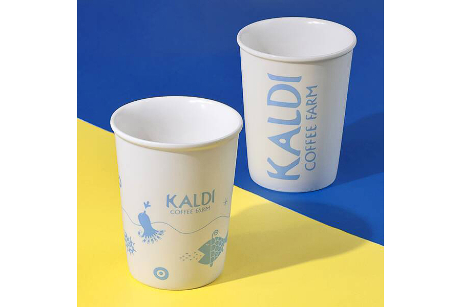 カルディコーヒーファーム「アイスブレンド＆紙コップ風タンブラーセット」