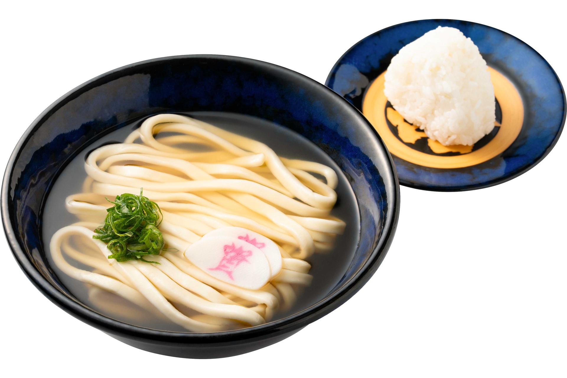 「かけうどん＋白おにぎり」の組み合わせ、通称“かけおに”
