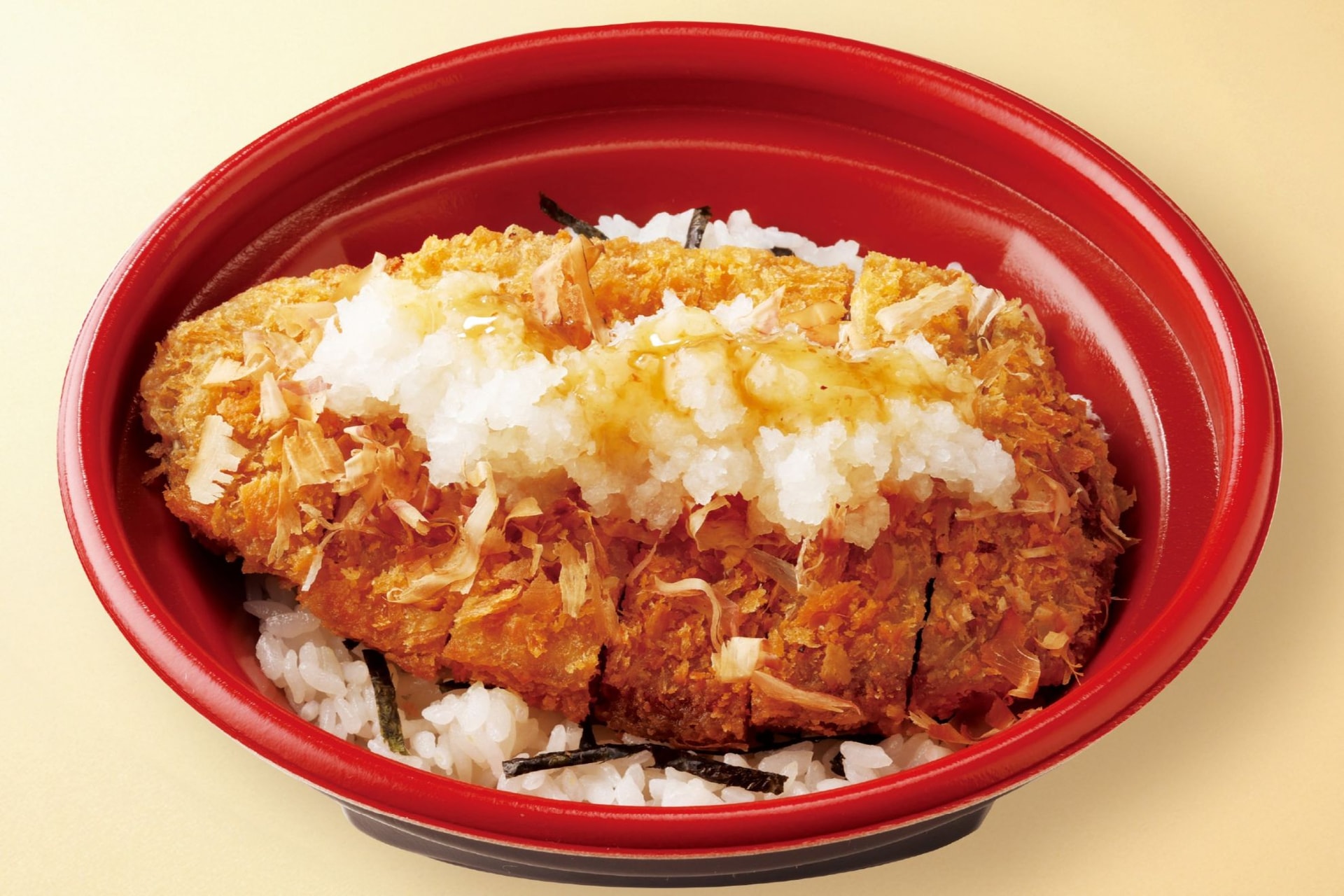 梅だれで食べる！おろしかつ丼～紀州南高梅使用～